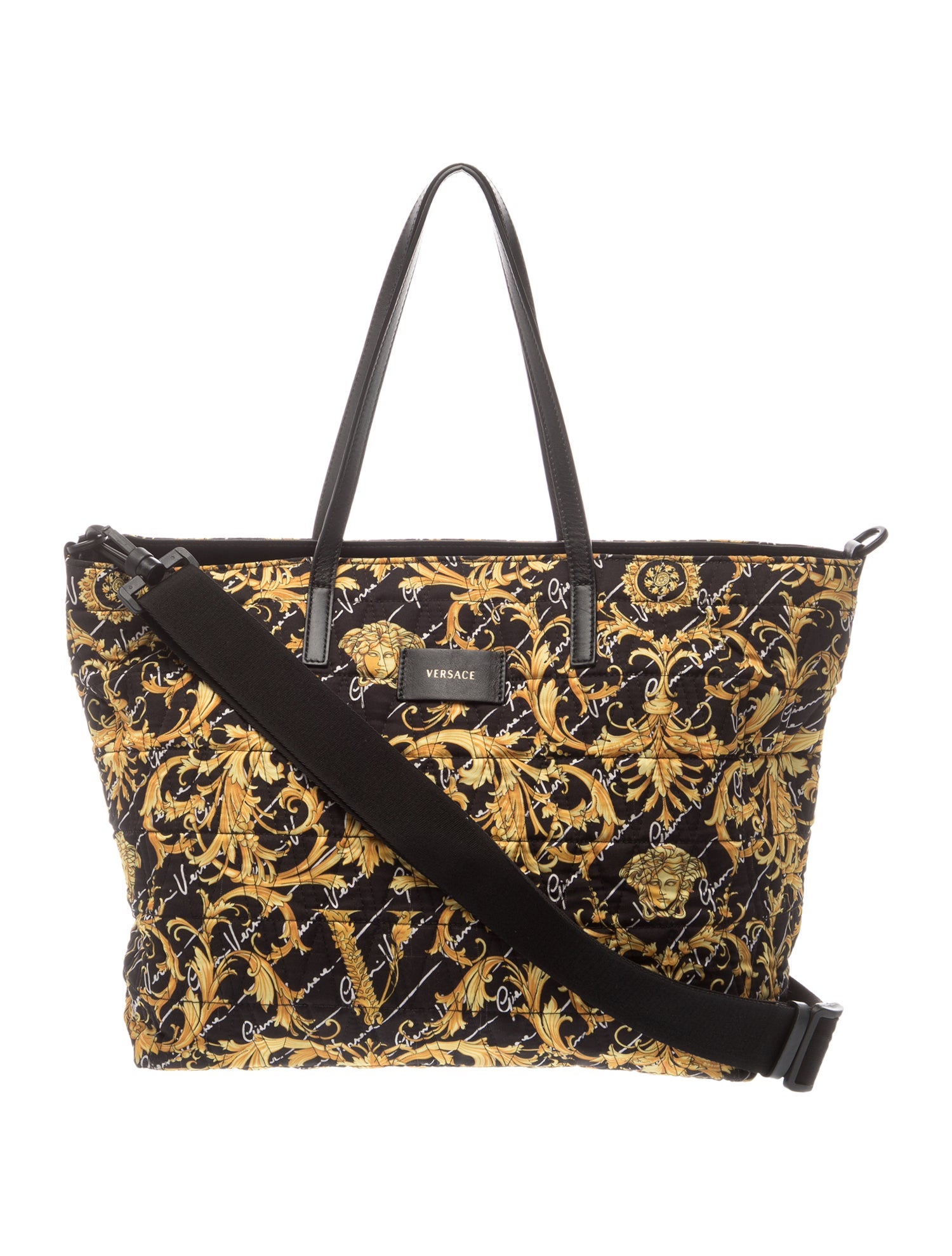 Versace Pattern Diaper Bag