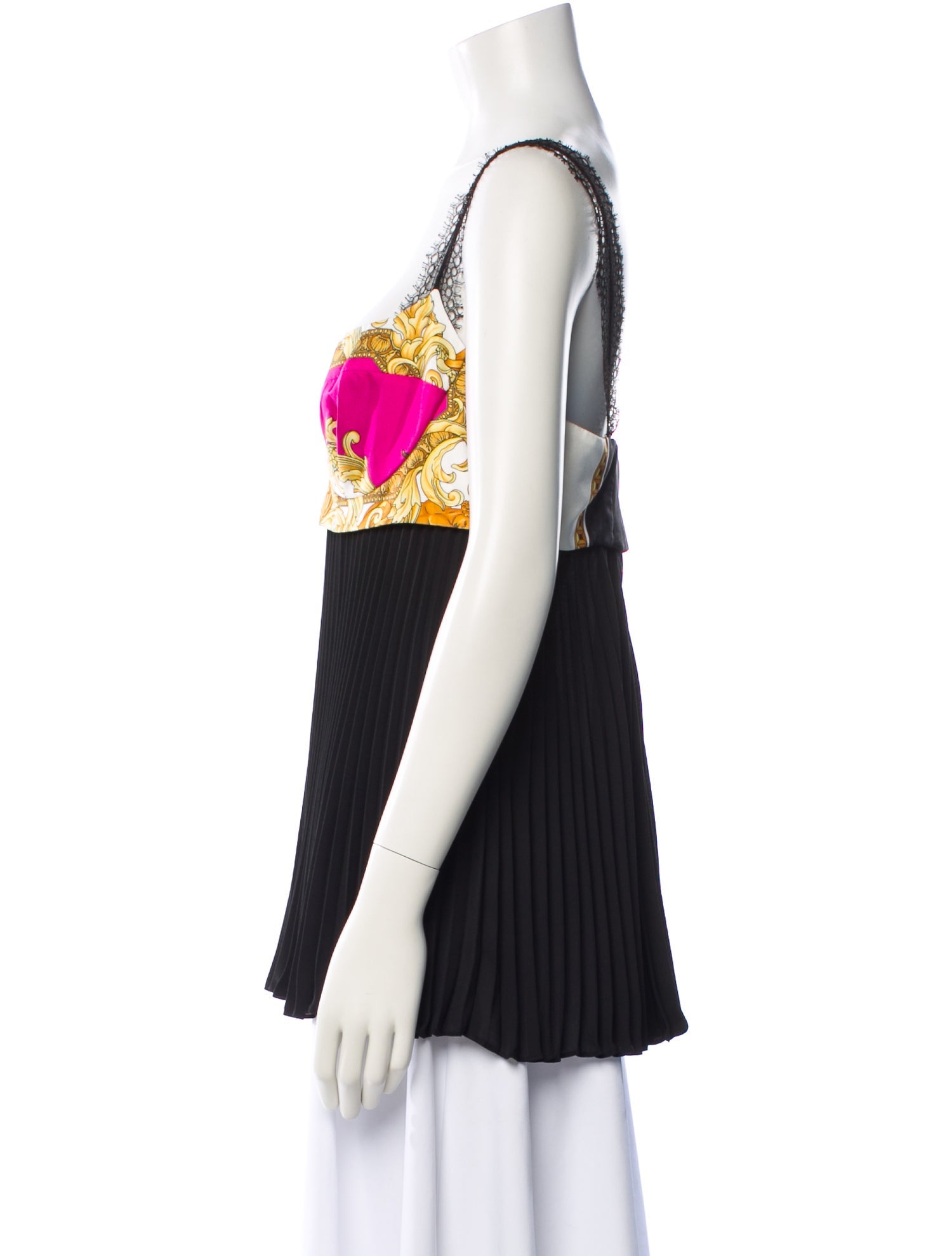 Versace Silk Printed Tunic