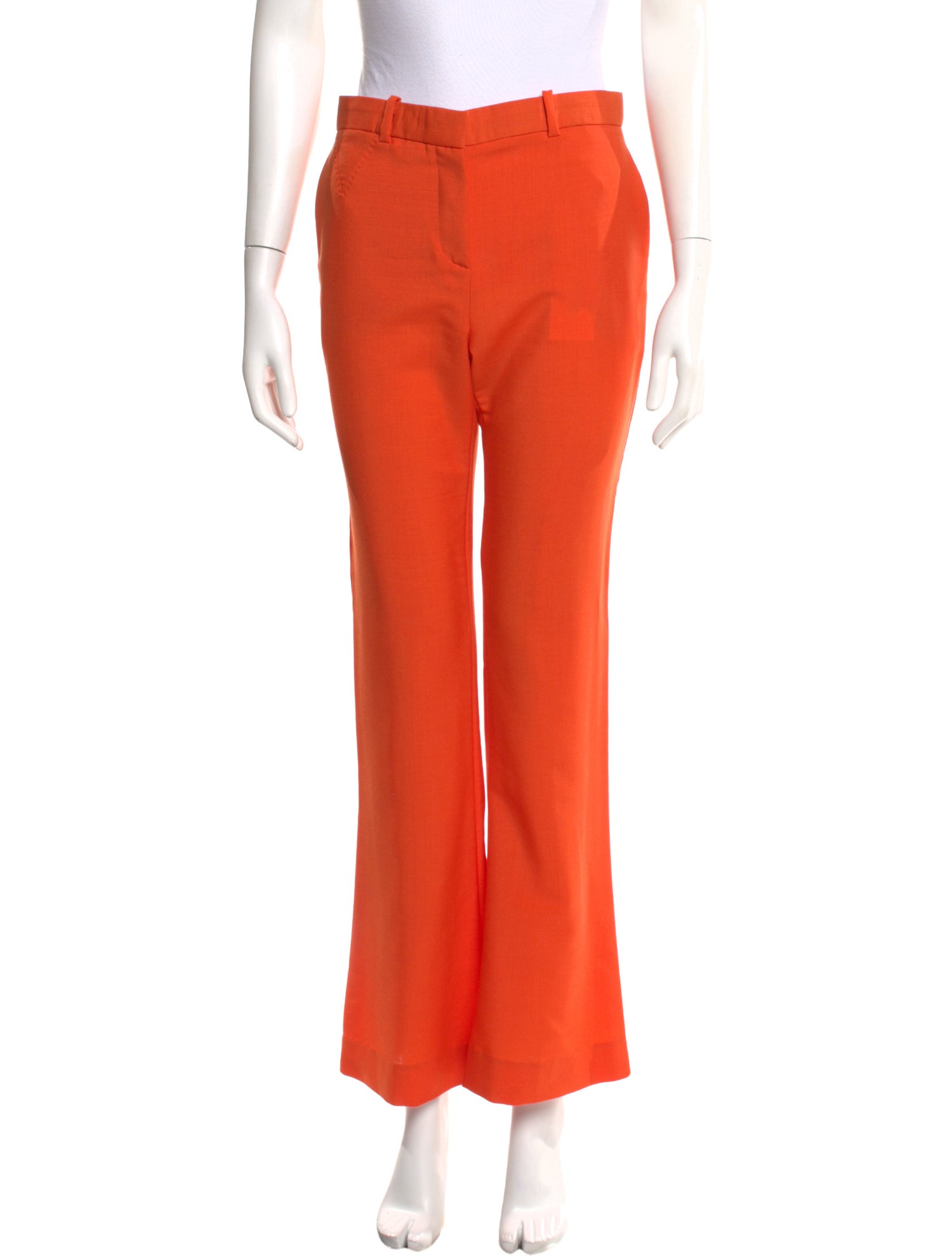 Versace Mohair Wide Leg Pants