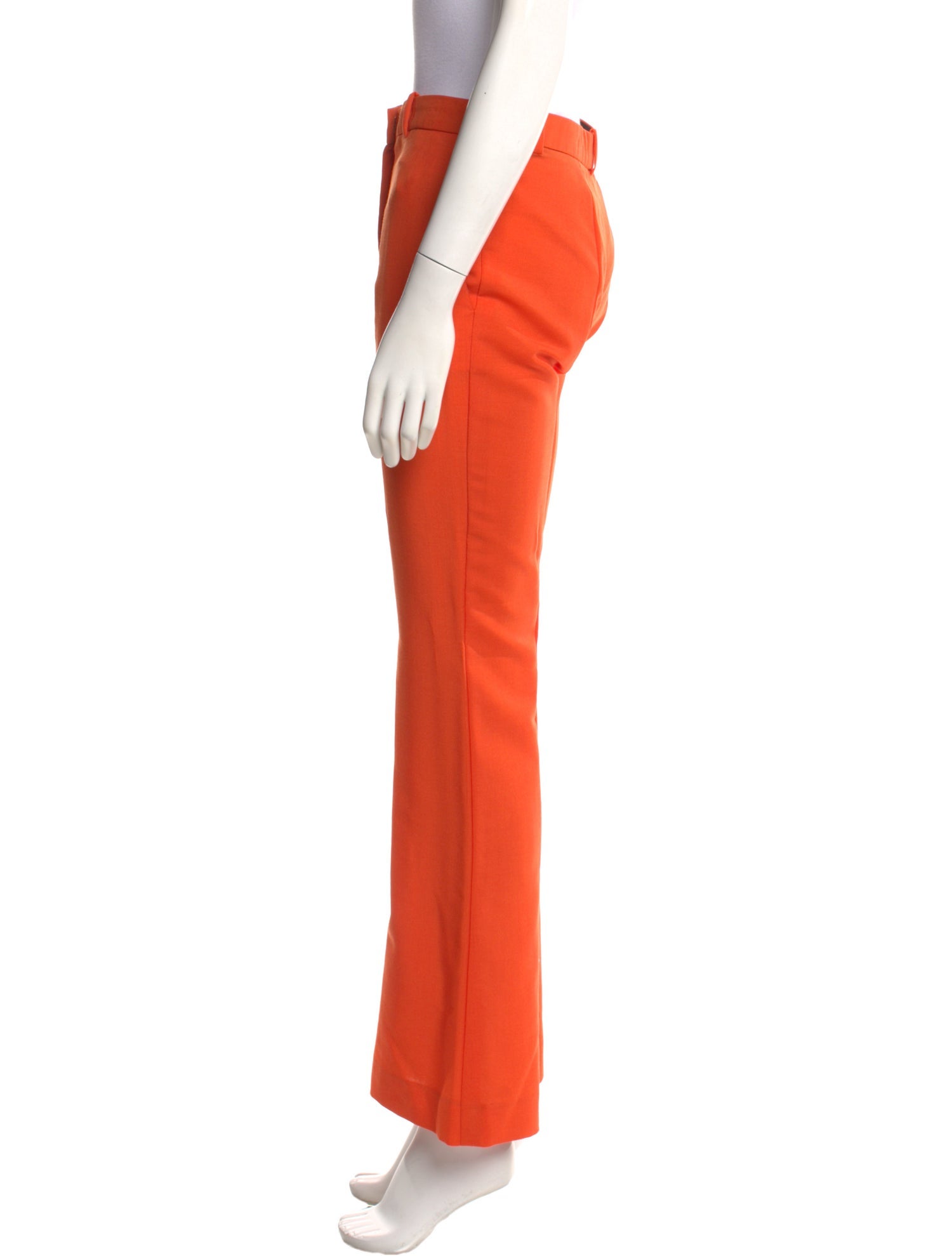 Versace Mohair Wide Leg Pants