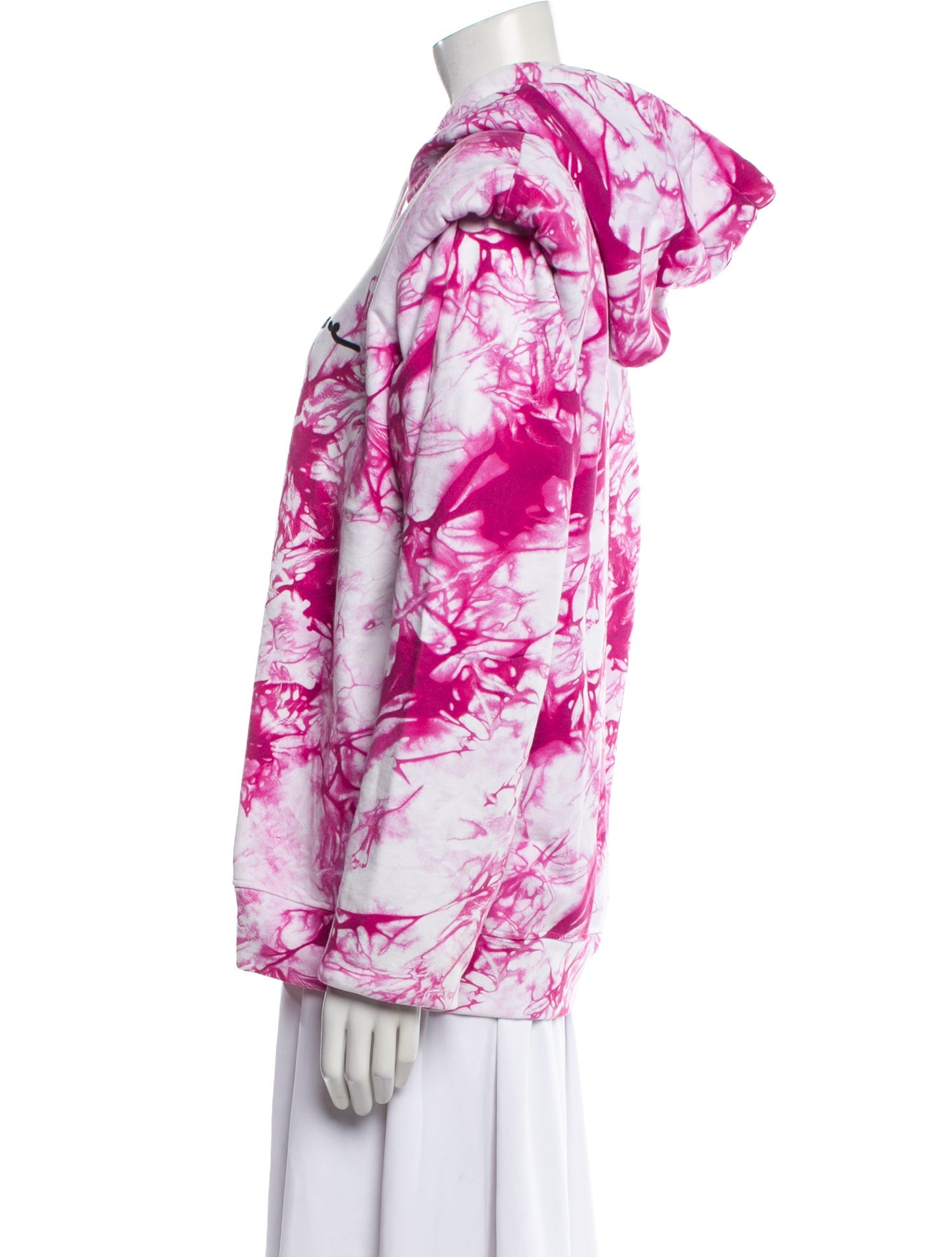 Versace Tie-Dye Print Crew Neck Hoodie