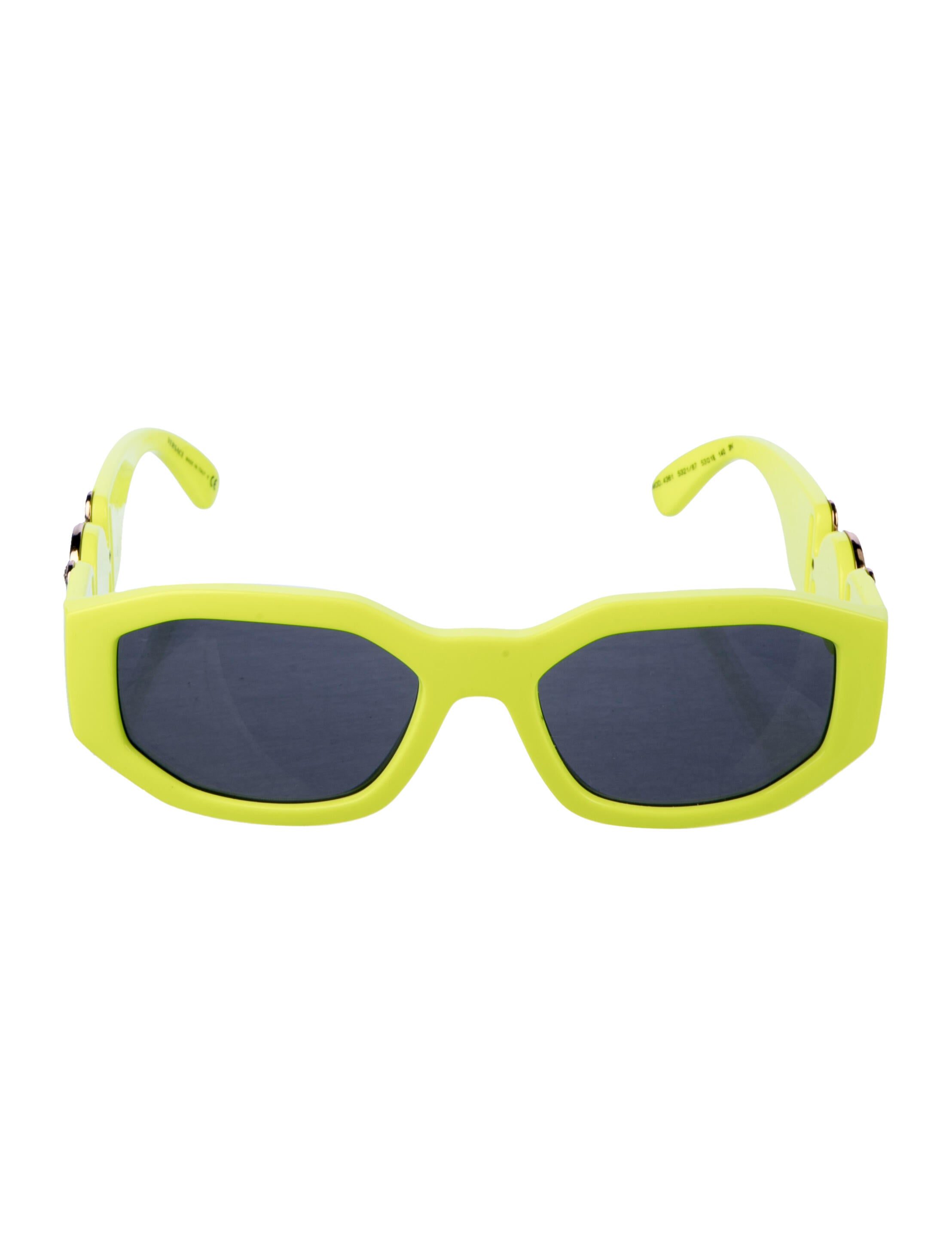 Versace Square Tinted Sunglasses