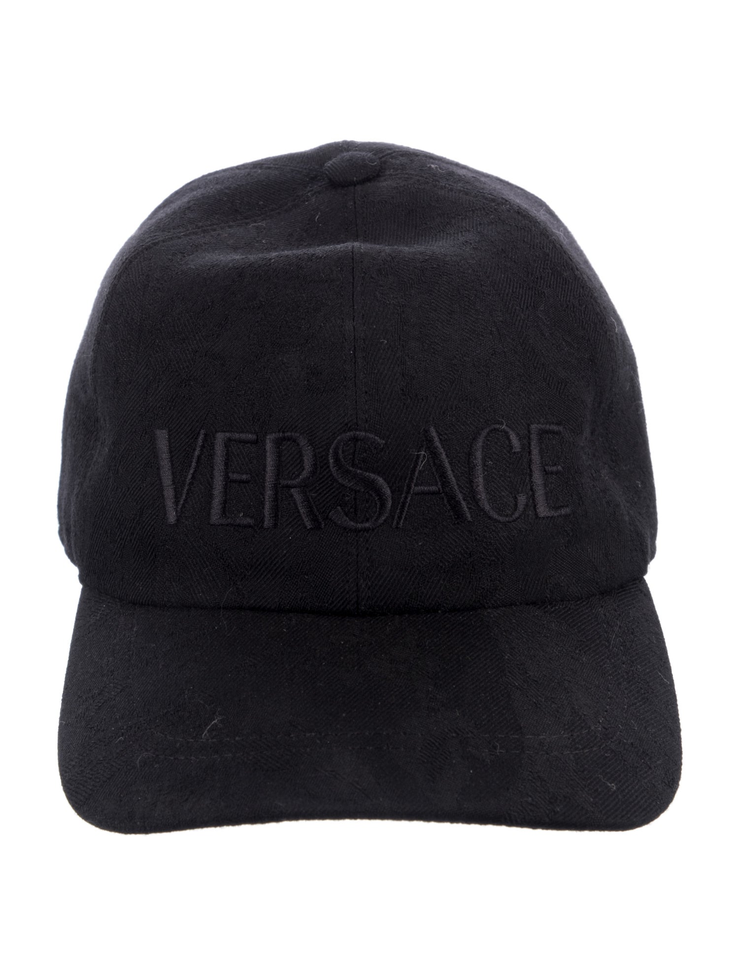 Versace Wool Embroidered Baseball Cap