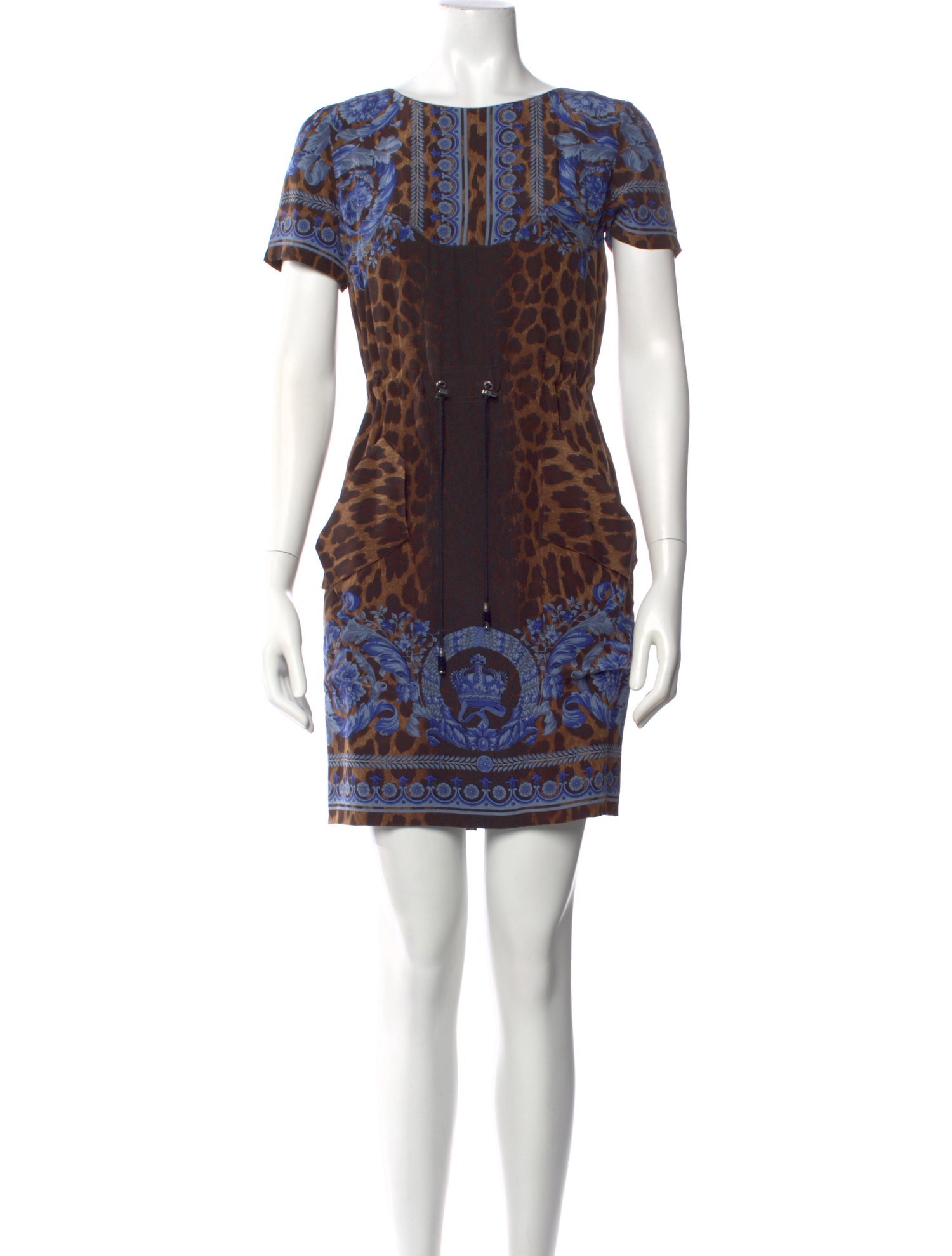 Versace Silk Mini Dress