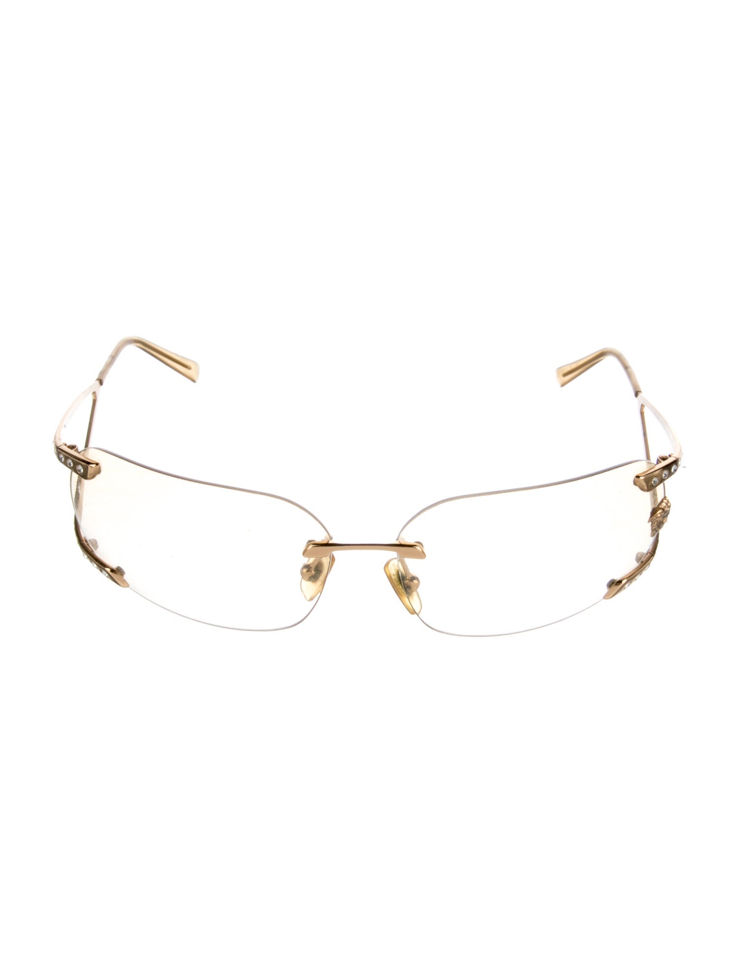 Versace Square Tinted Sunglasses