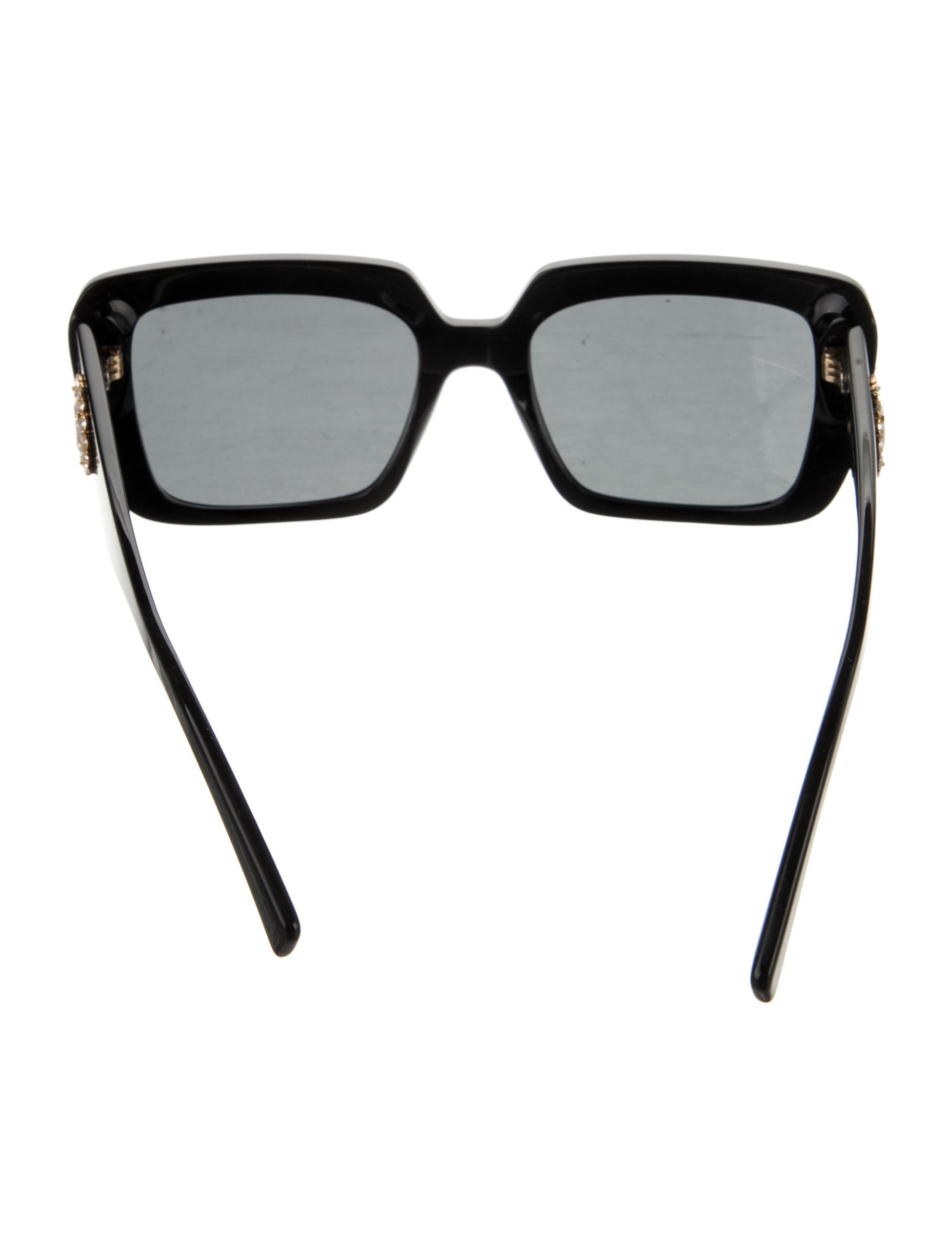 Versace Square Tinted Sunglasses