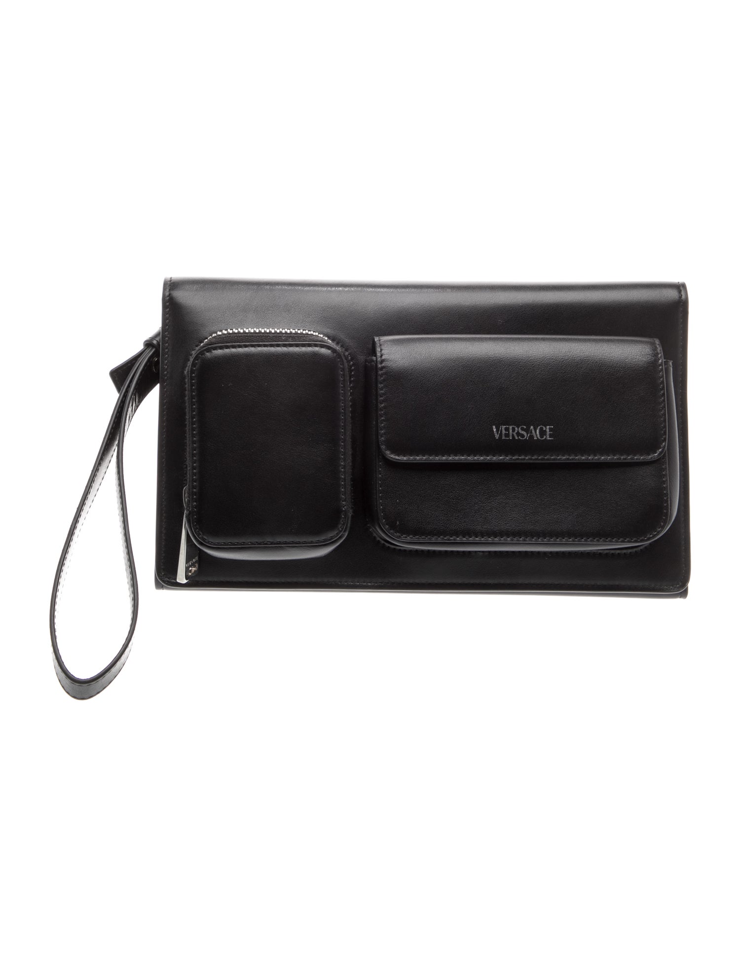 Versace Leather Clutch