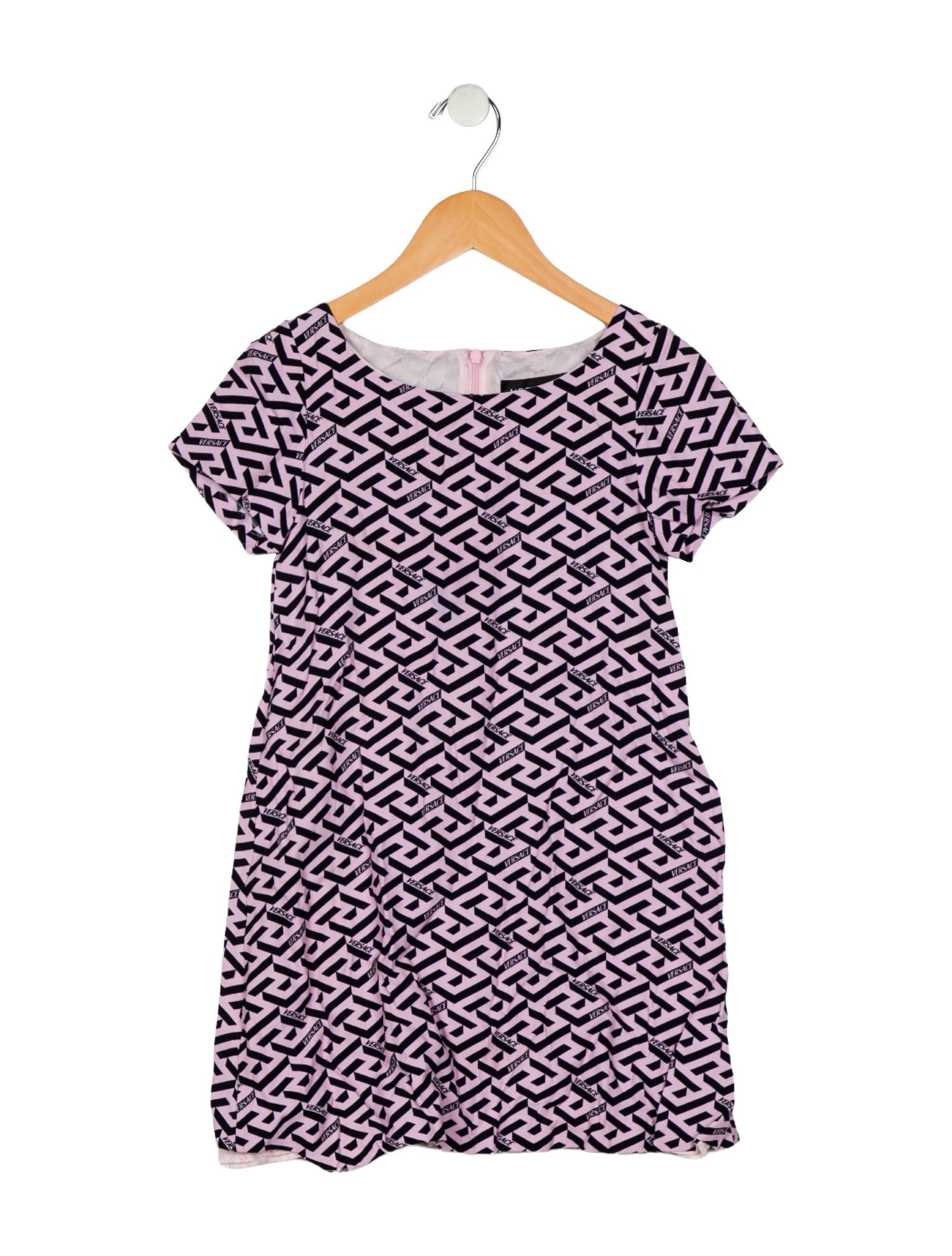 Versace Girls' Short Sleeve Dress