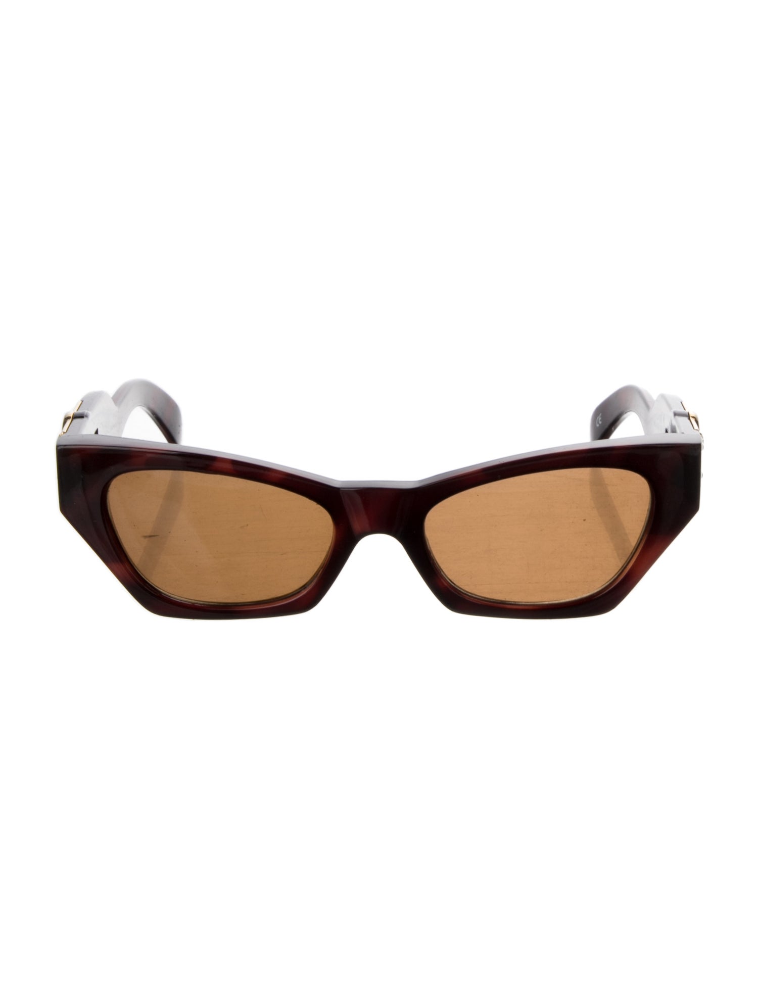 Versace Cat-Eye Tinted Sunglasses