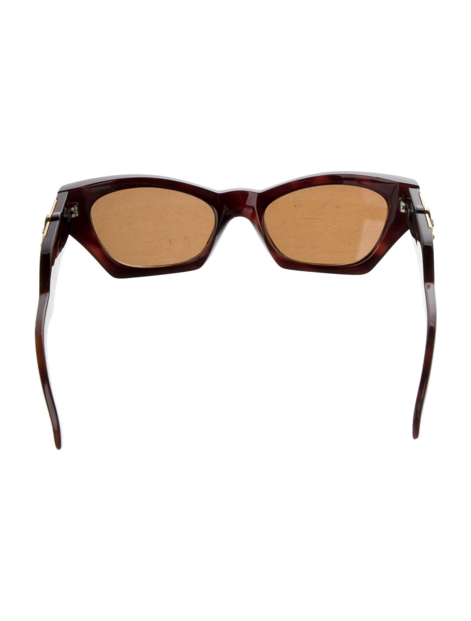 Versace Cat-Eye Tinted Sunglasses