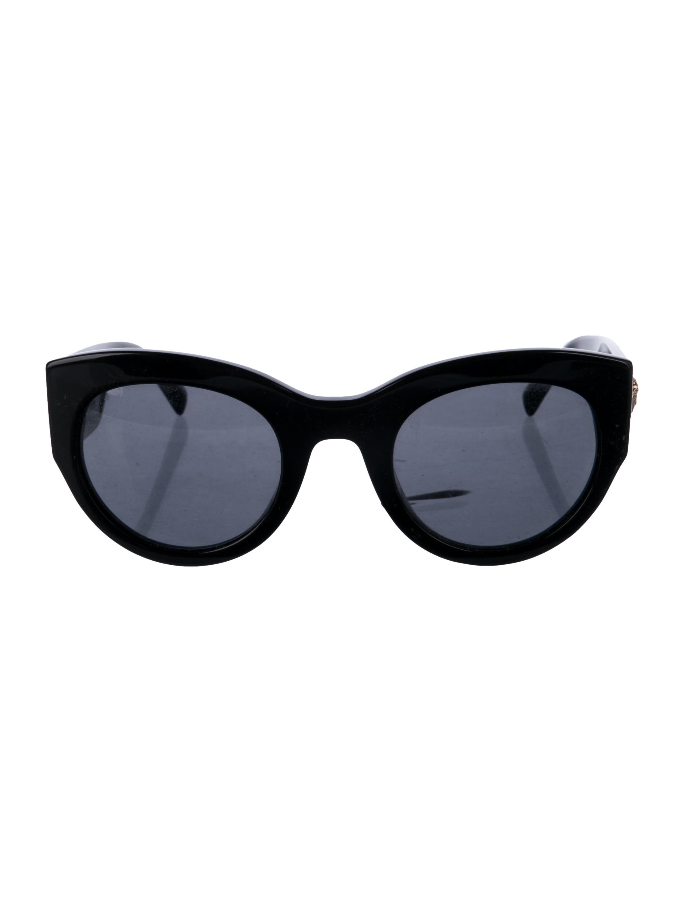 Versace Cat-Eye Tinted Sunglasses