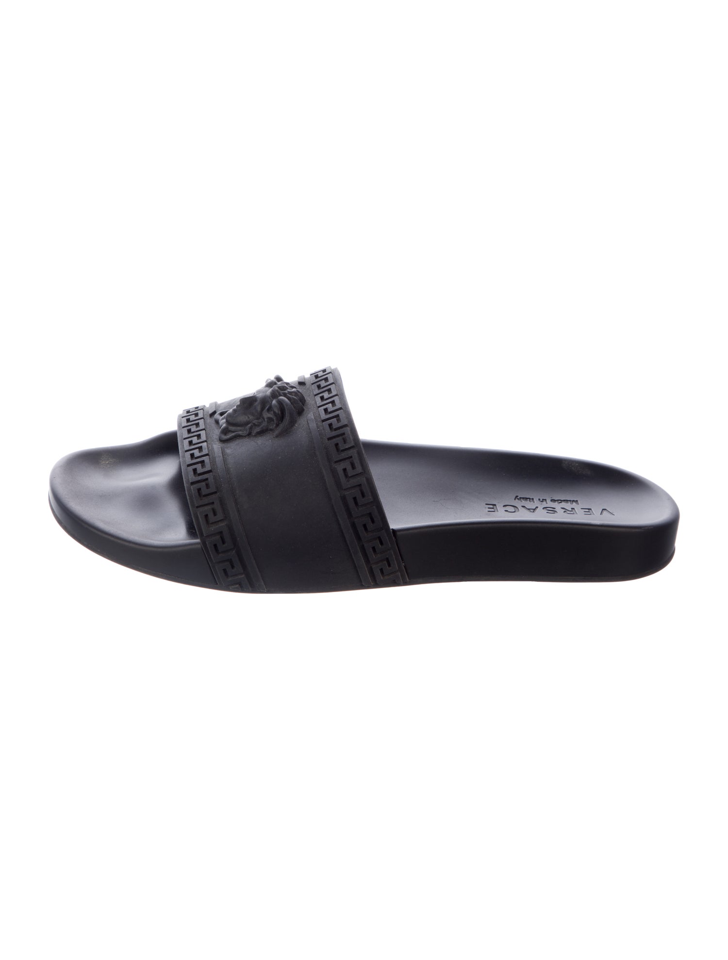 Versace Medusa Insignia Rubber Slides