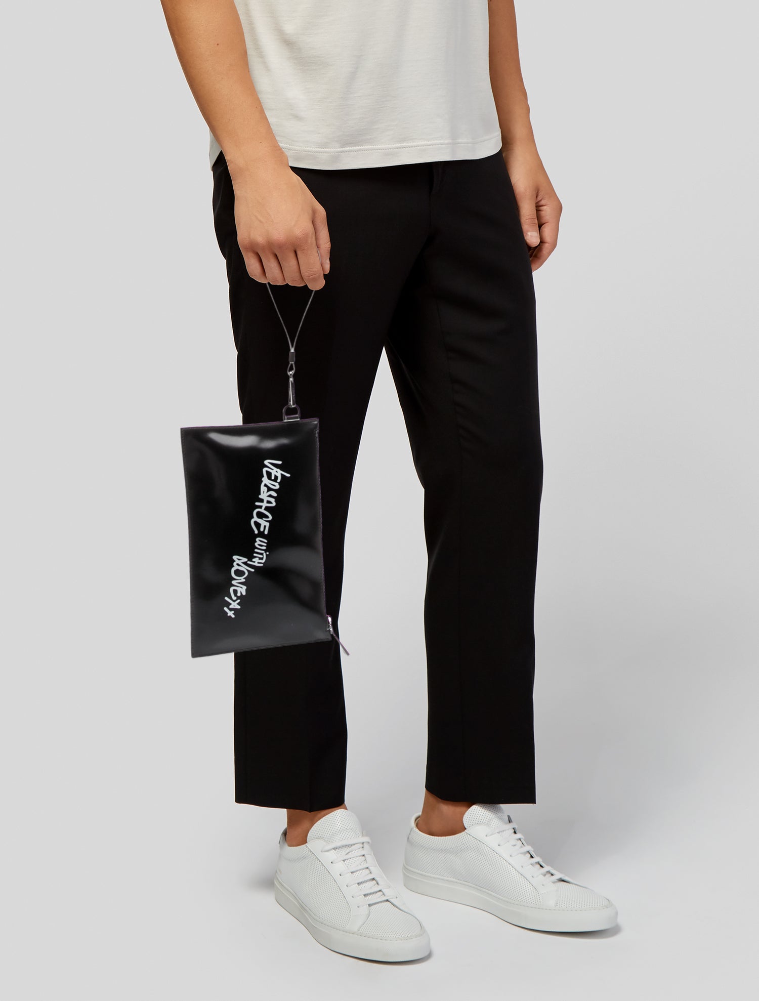 Versace Patent Leather Clutch