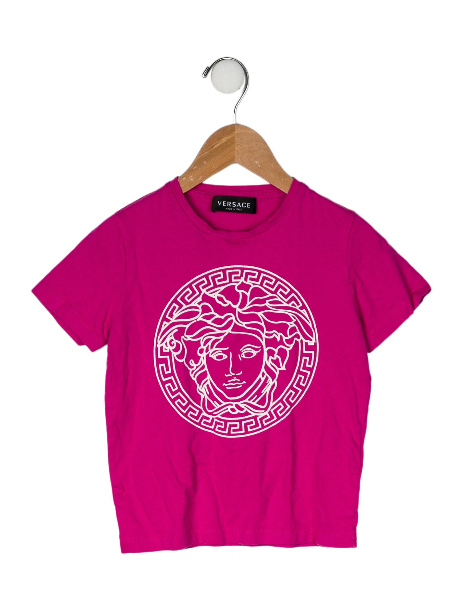 Versace Cotton Medusa Print T Shirt