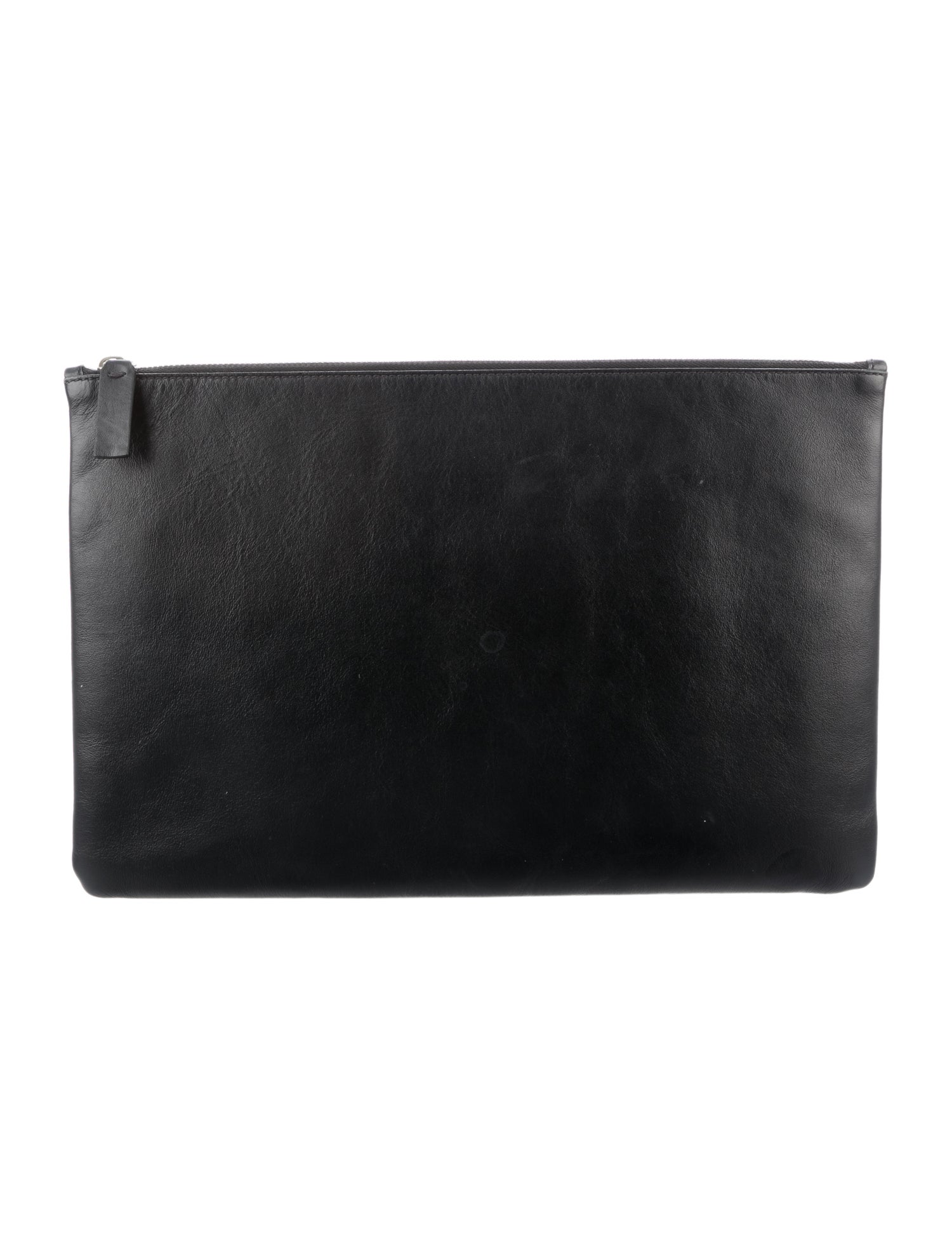 Versace Black Leather Laptop Cover Case