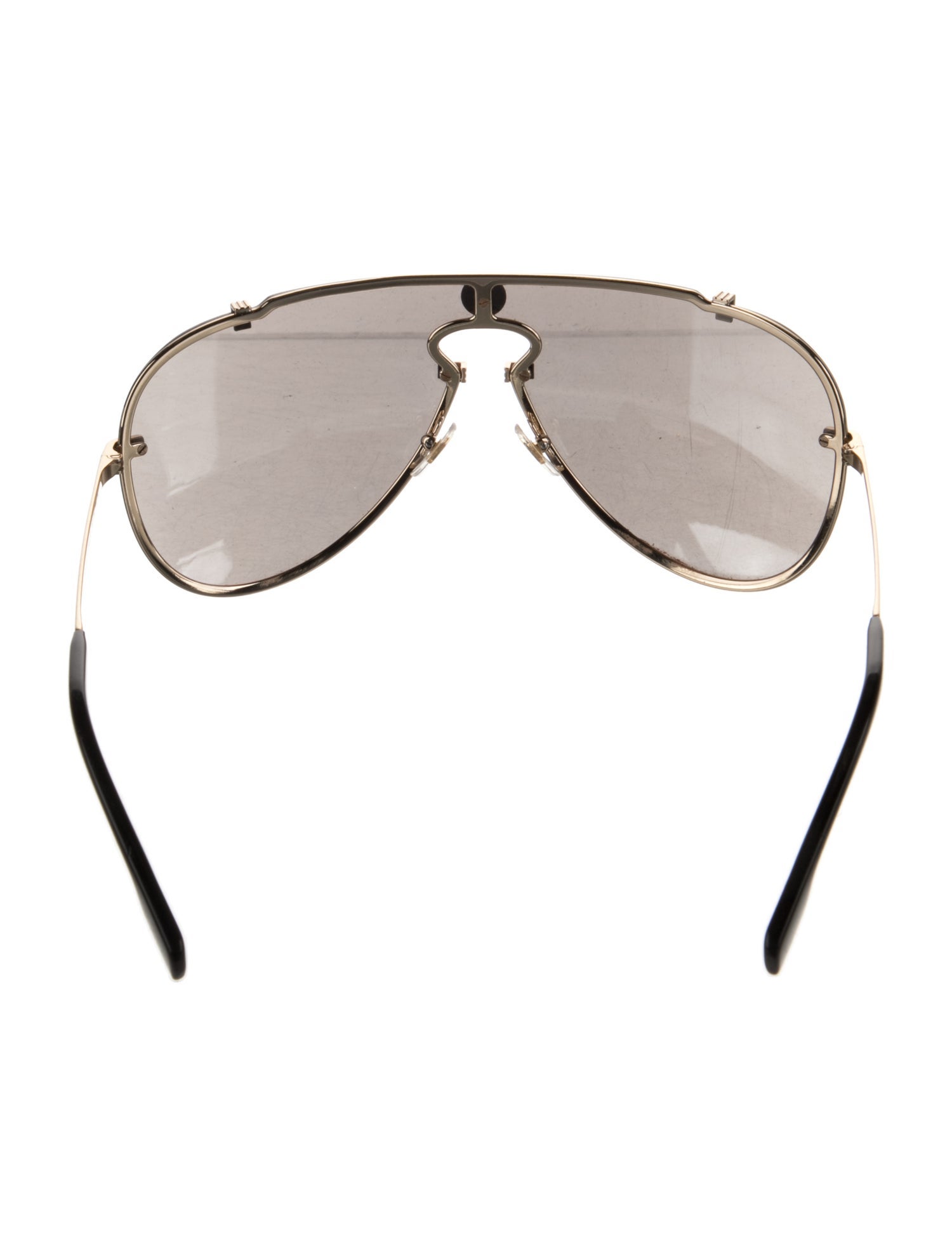 Versace Medusa Insignia Shield Sunglasses