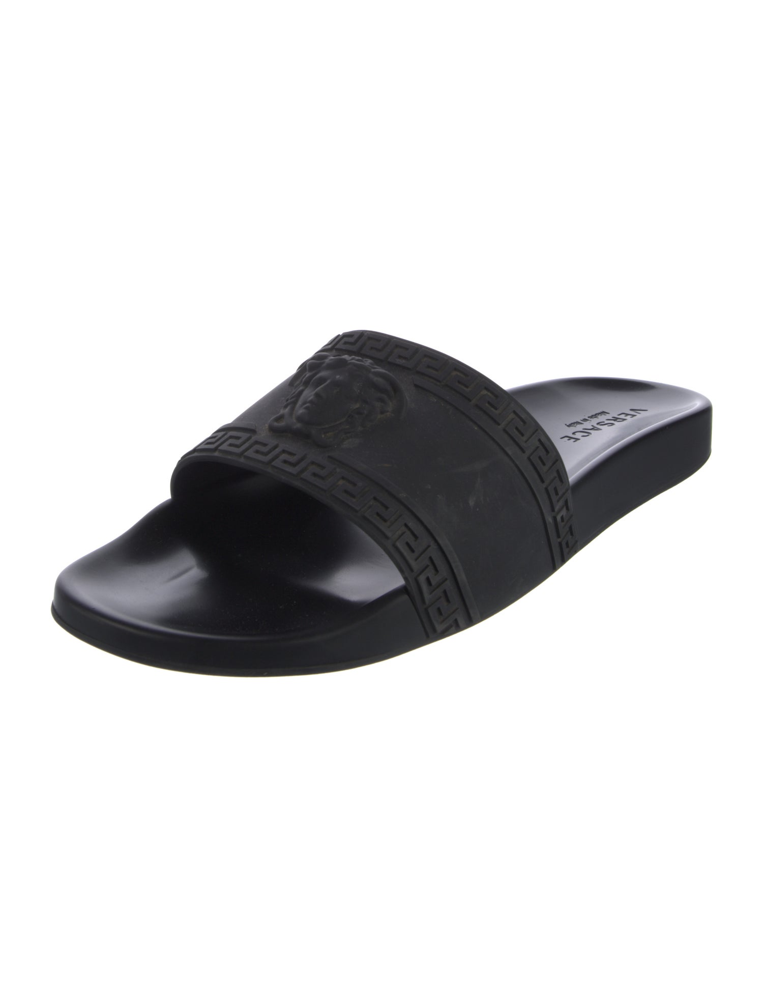 Versace Medusa Insignia Rubber Slides