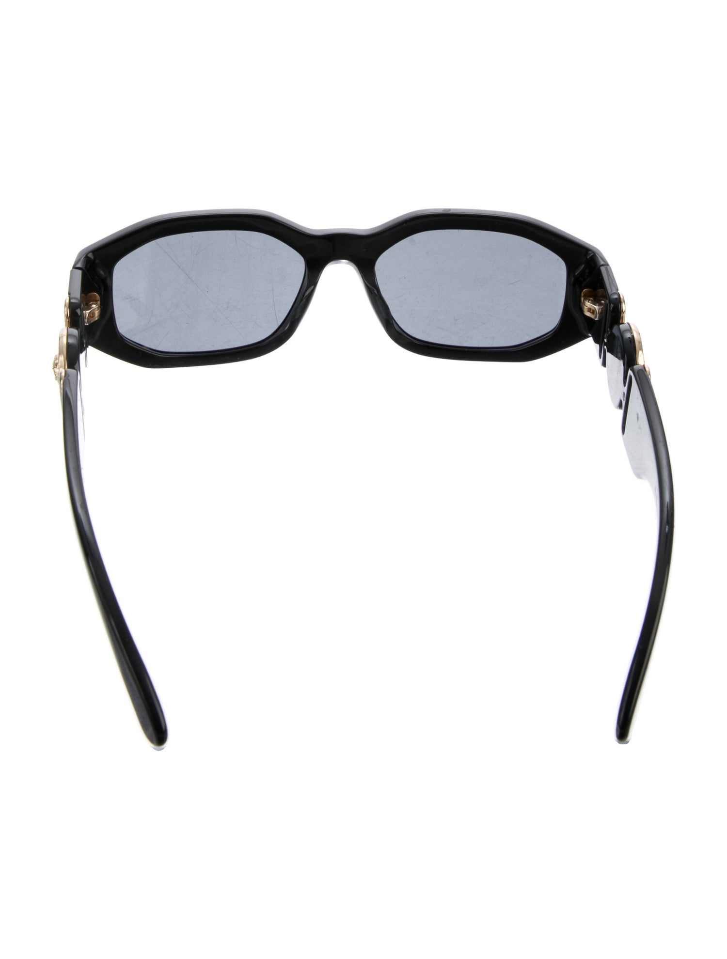 Versace Wayfarer Tinted Sunglasses