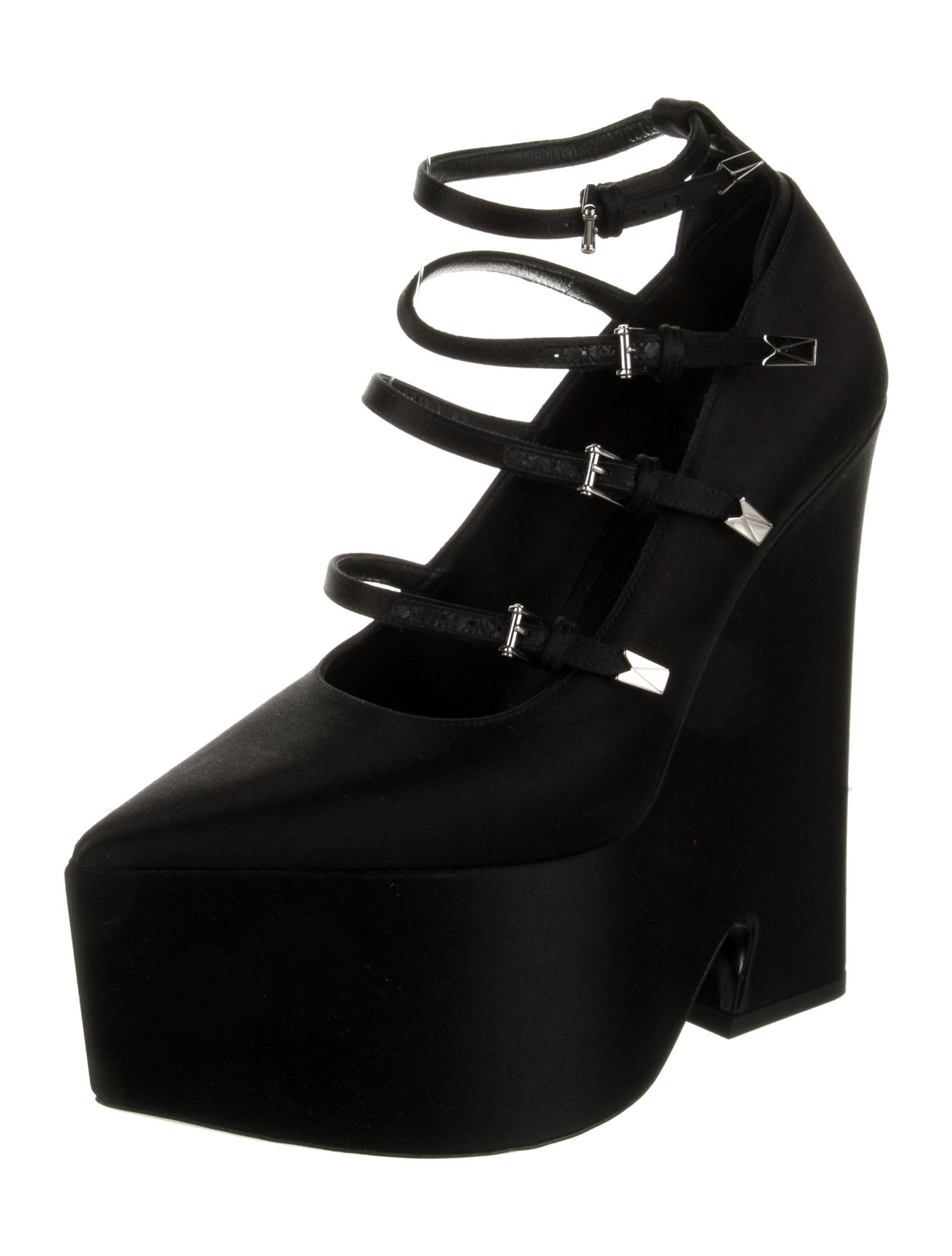 Versace Satin Pumps