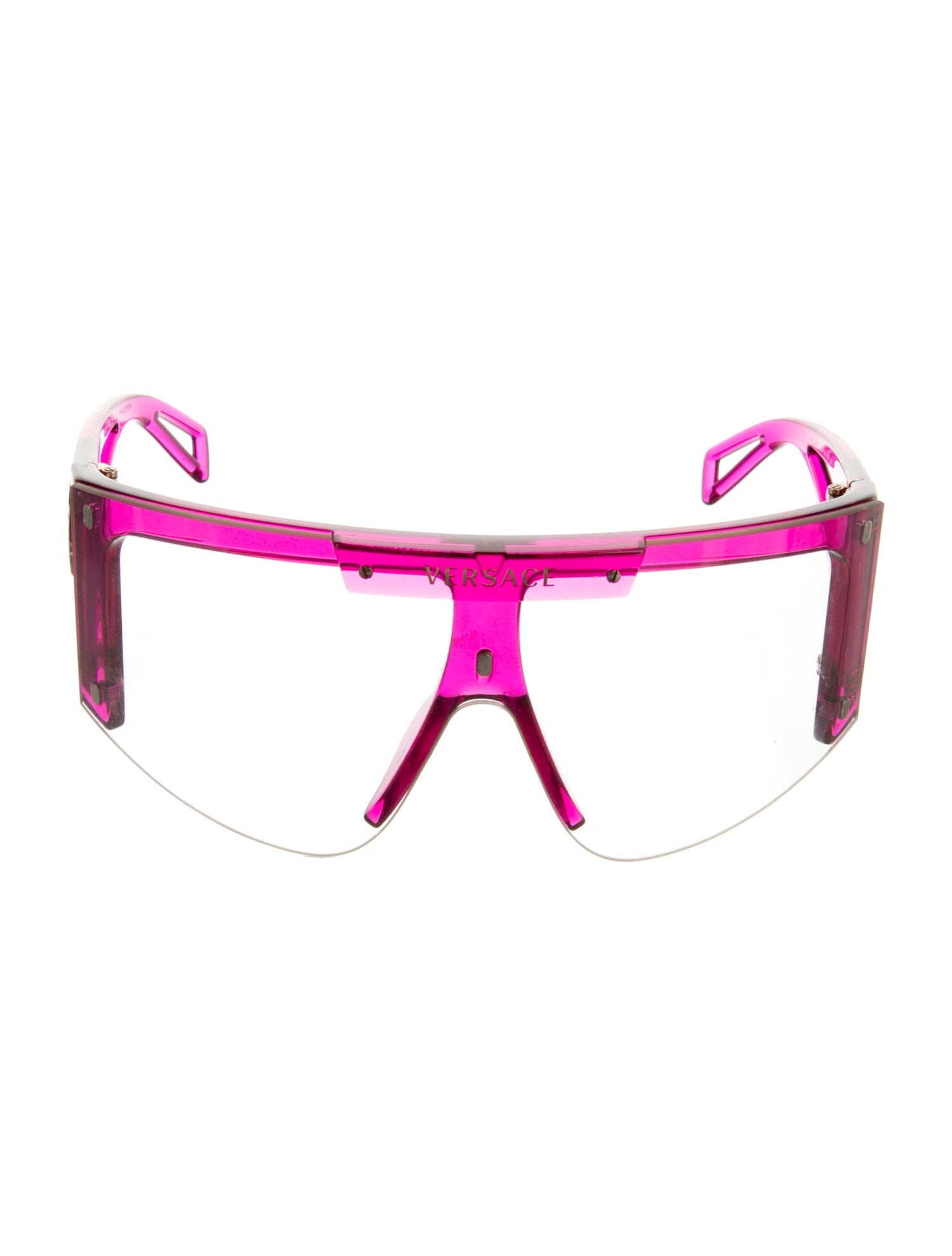 Versace Medusa Insignia Shield Sunglasses