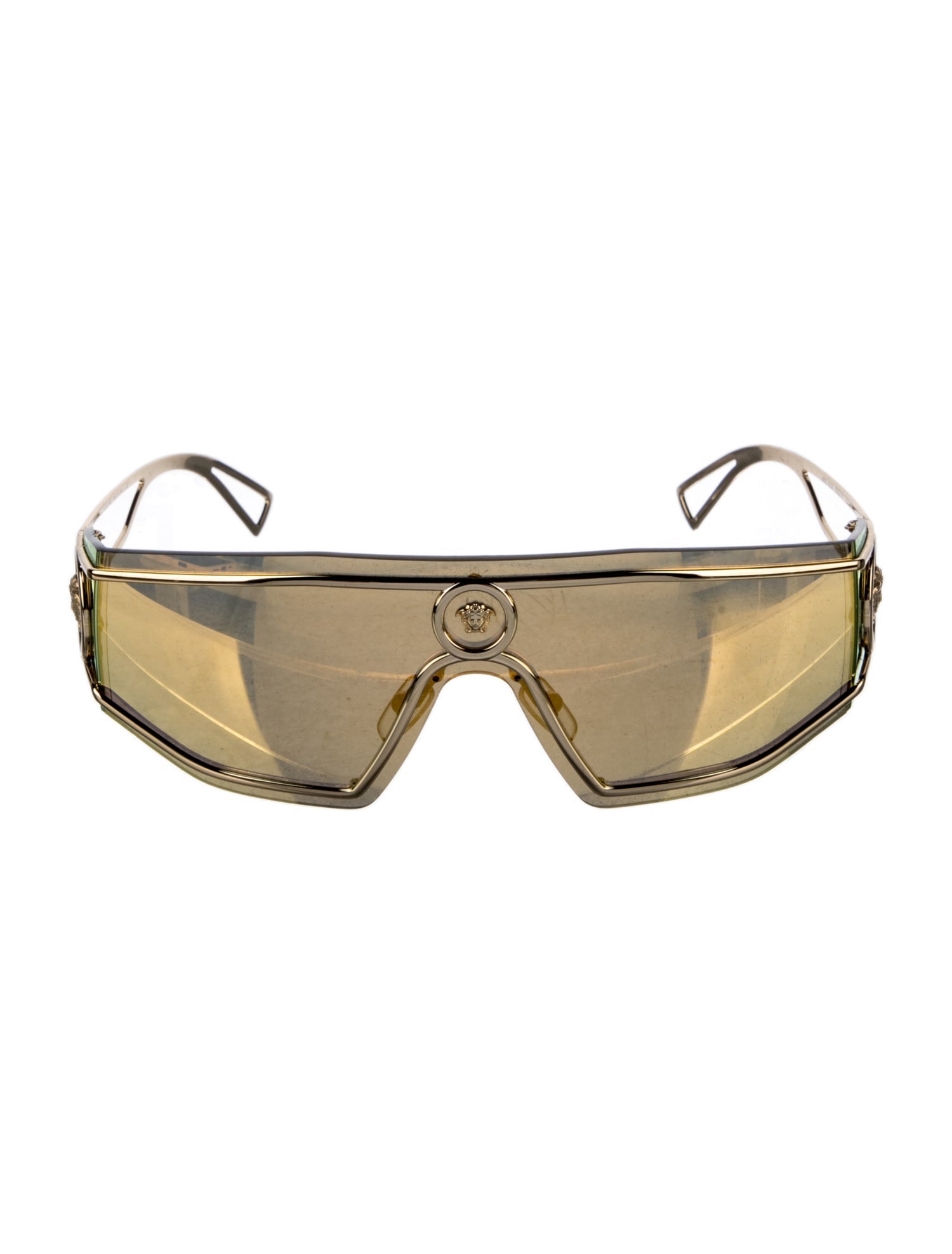 Versace Medusa Insignia Shield Sunglasses
