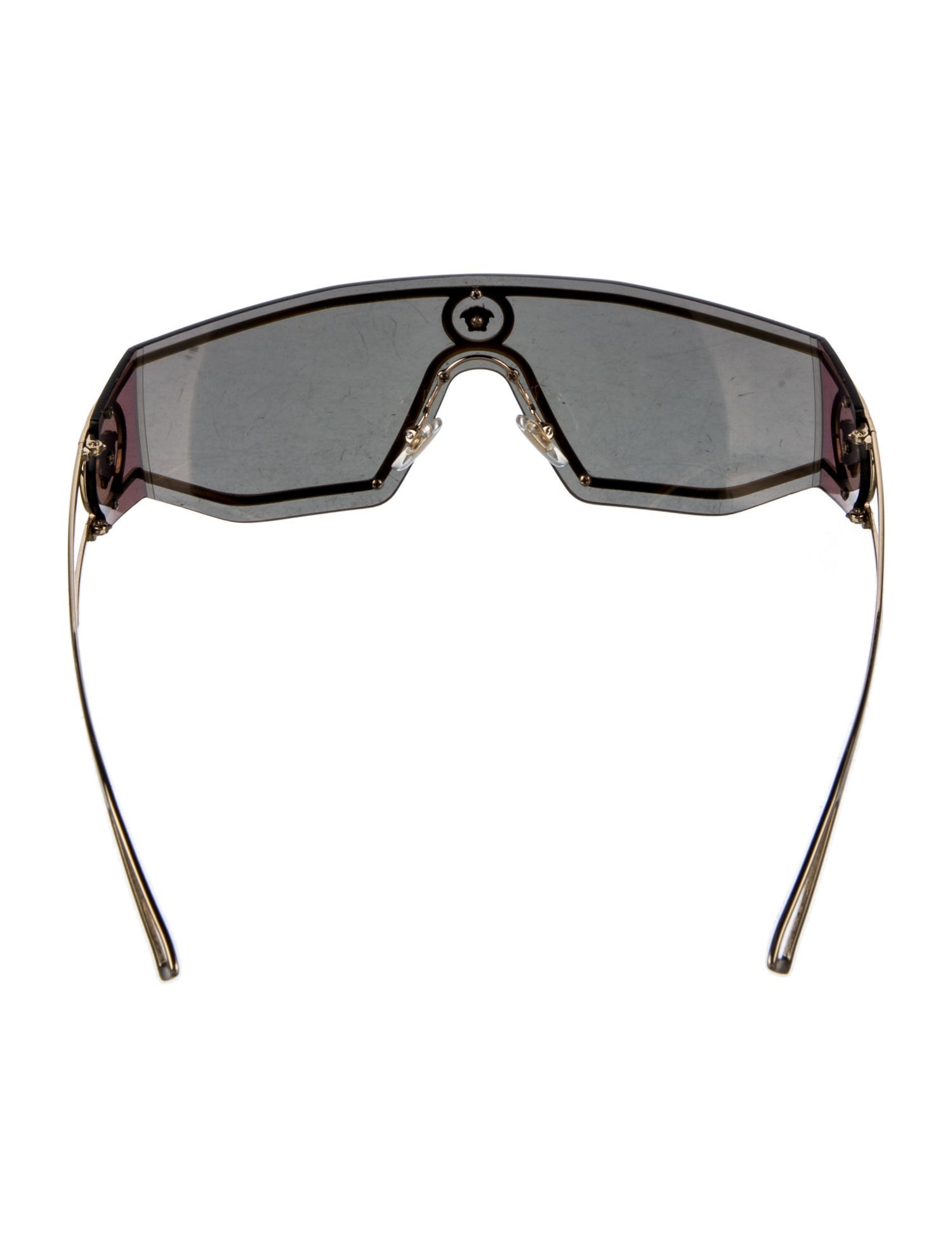 Versace Medusa Insignia Shield Sunglasses