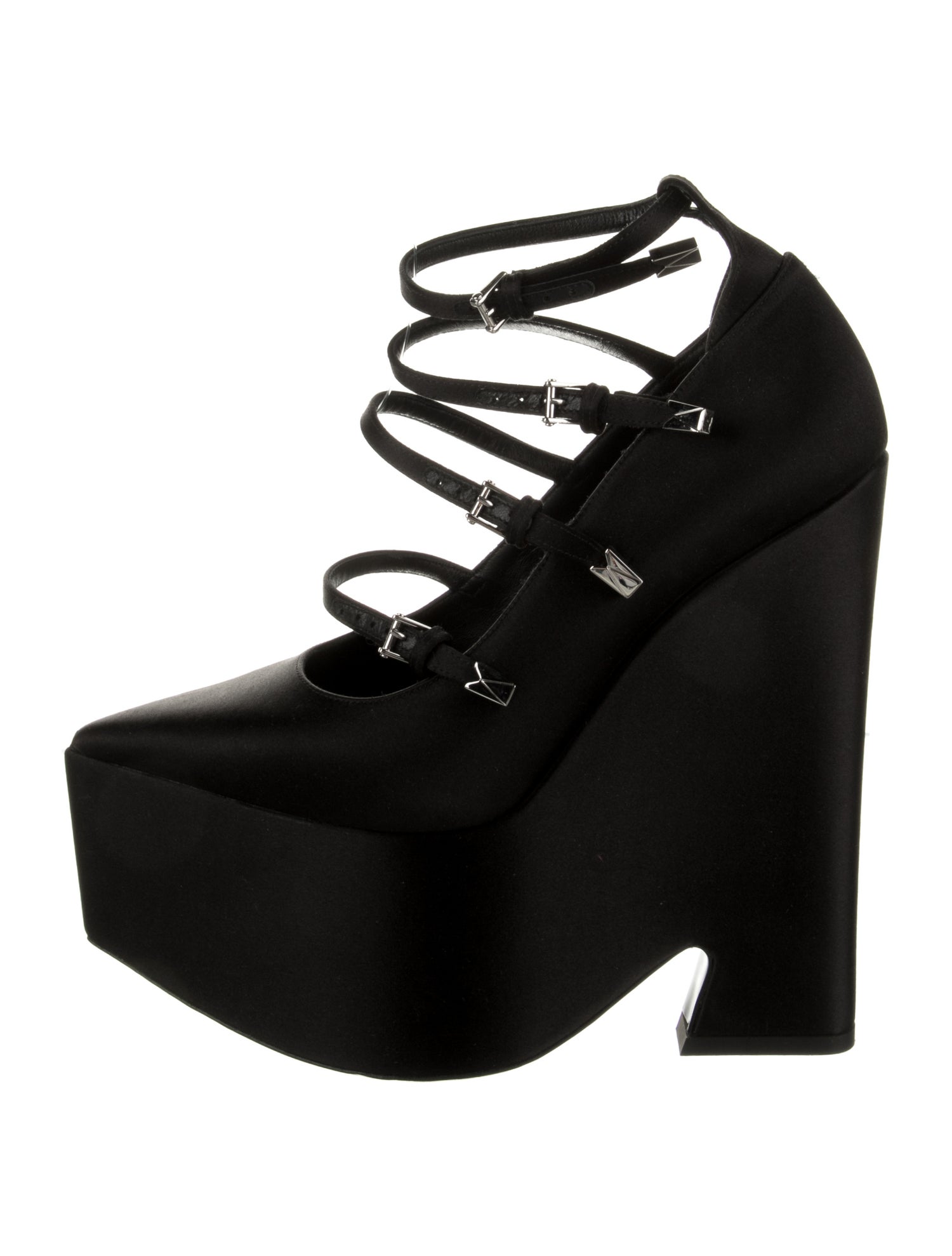 Versace Satin Pumps