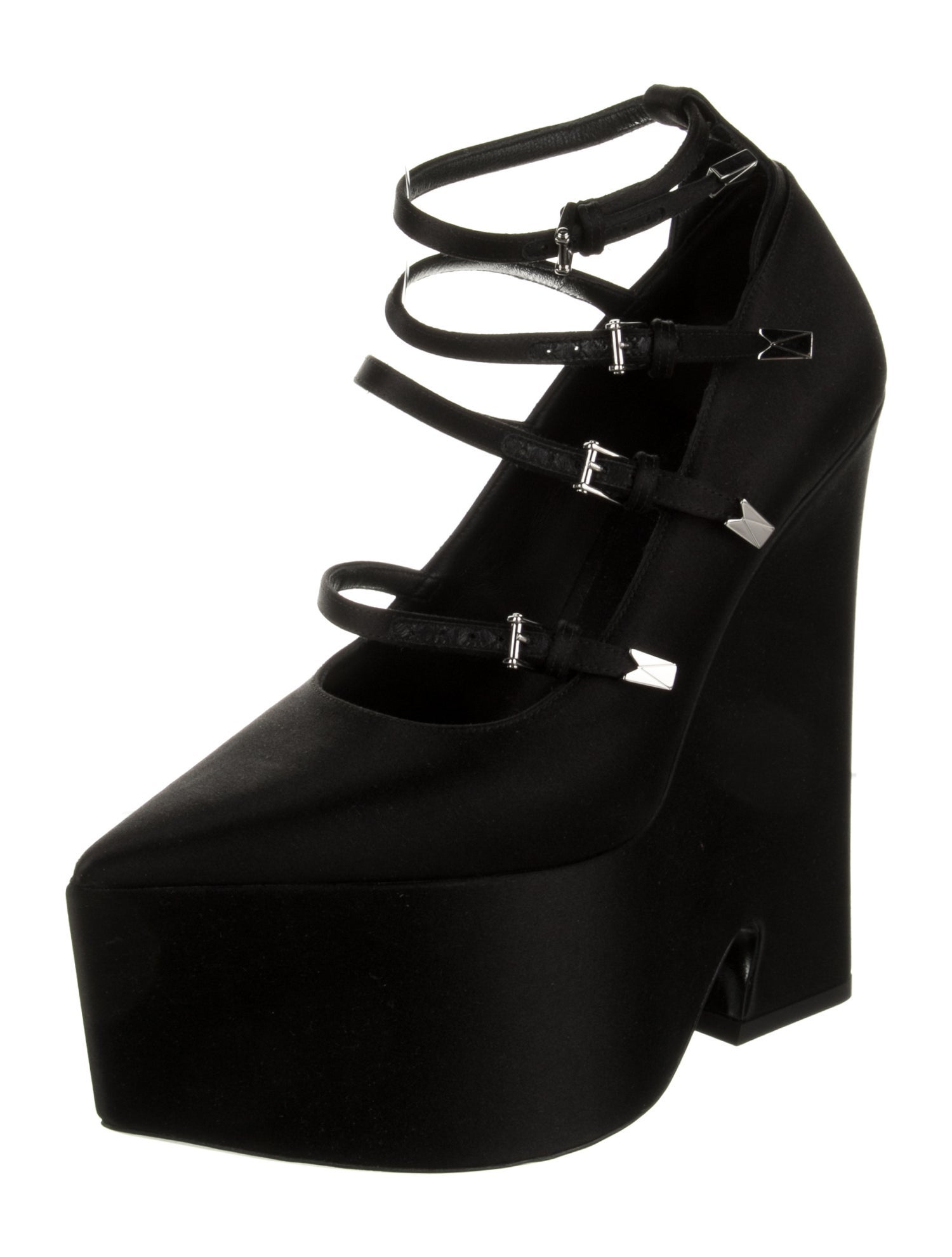 Versace Satin Pumps
