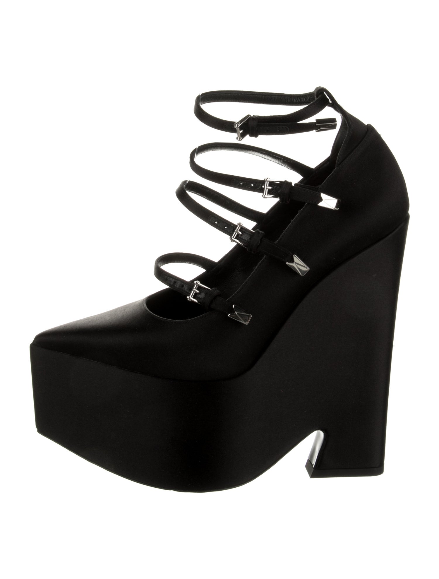 Versace Satin Pumps