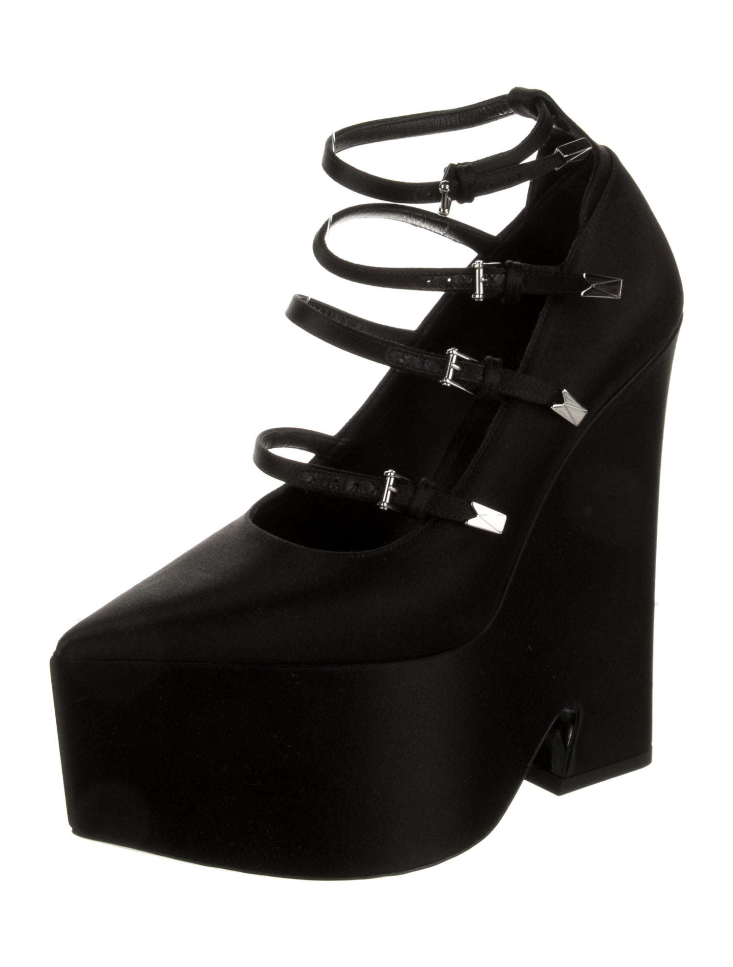 Versace Satin Pumps