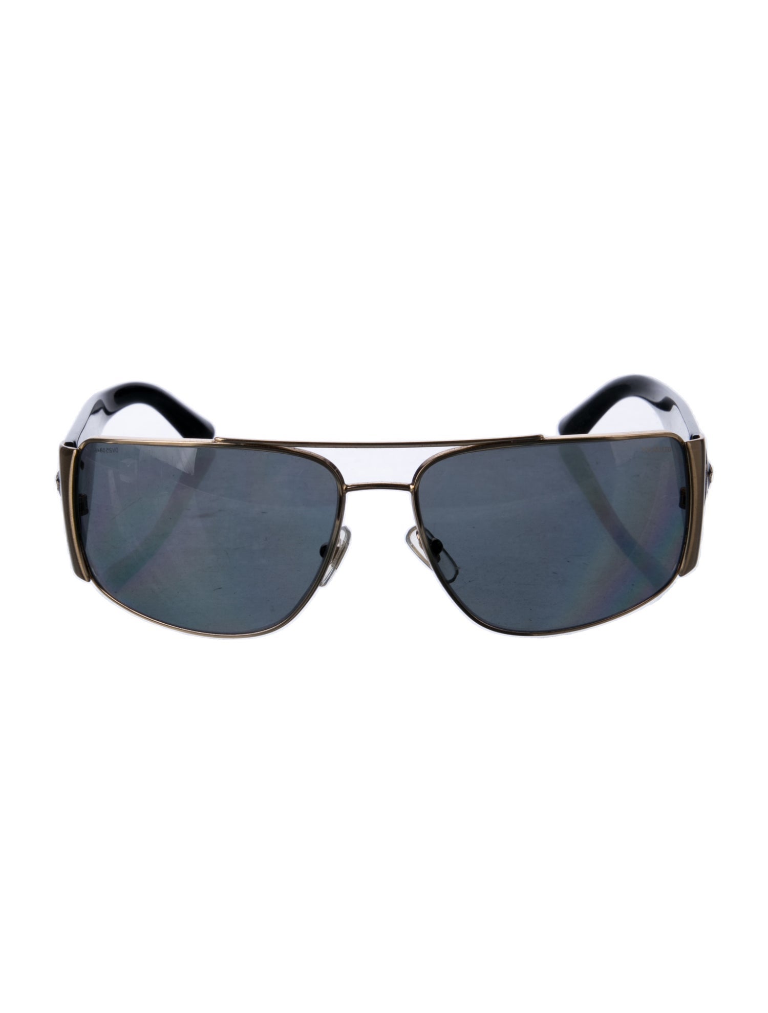 Versace Medusa Insignia Aviator Sunglasses