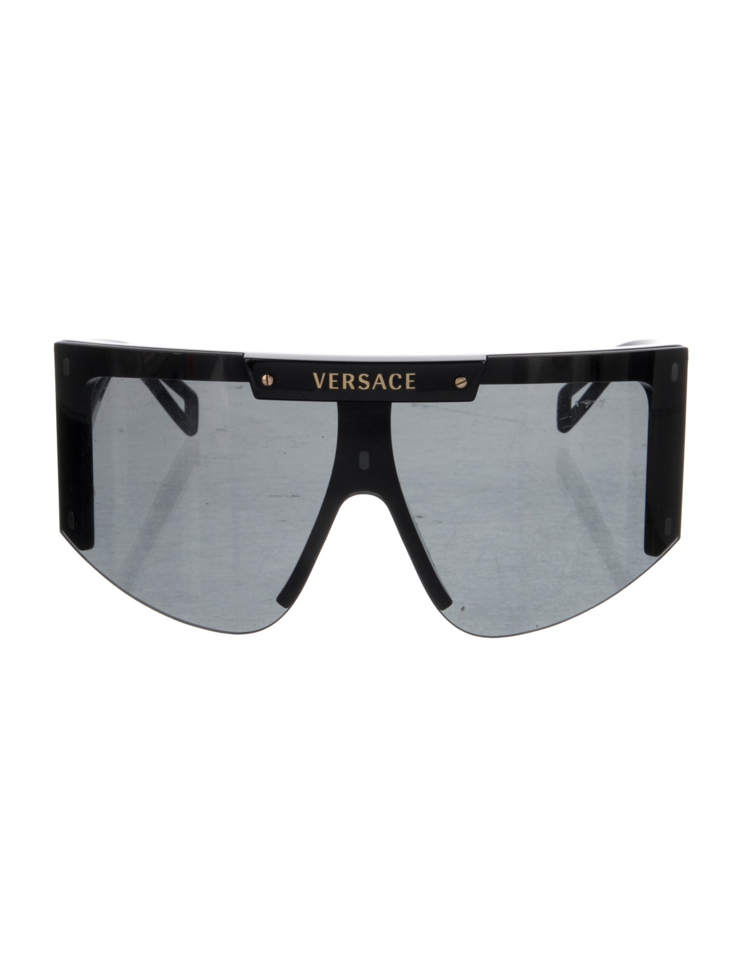 Versace Medusa Insignia Shield Sunglasses
