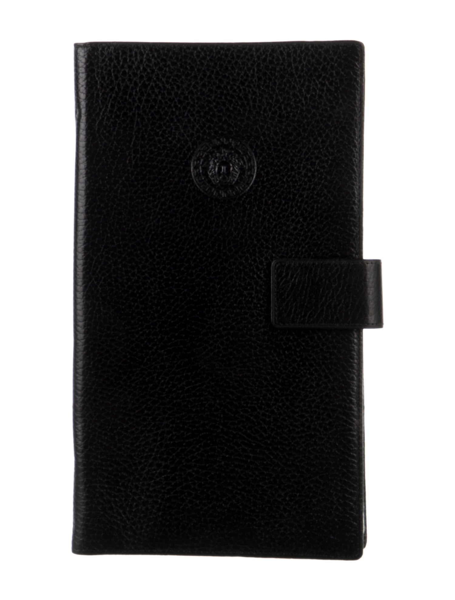 Versace Solid Leather Agenda Book