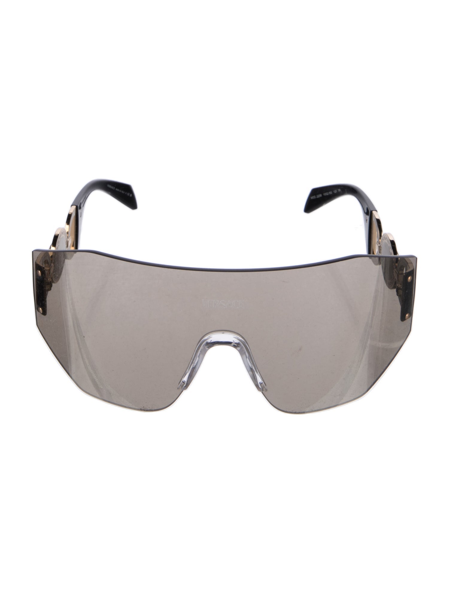 Versace Medusa Insignia Shield Sunglasses
