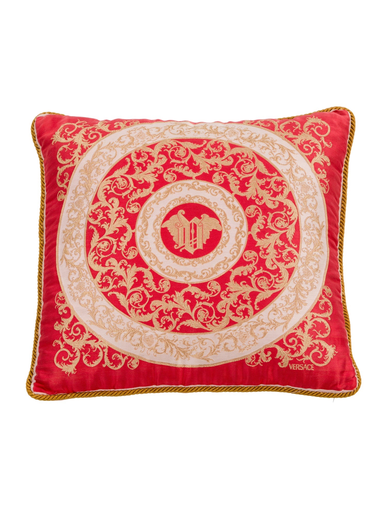 Versace Baroque Throw Pillow