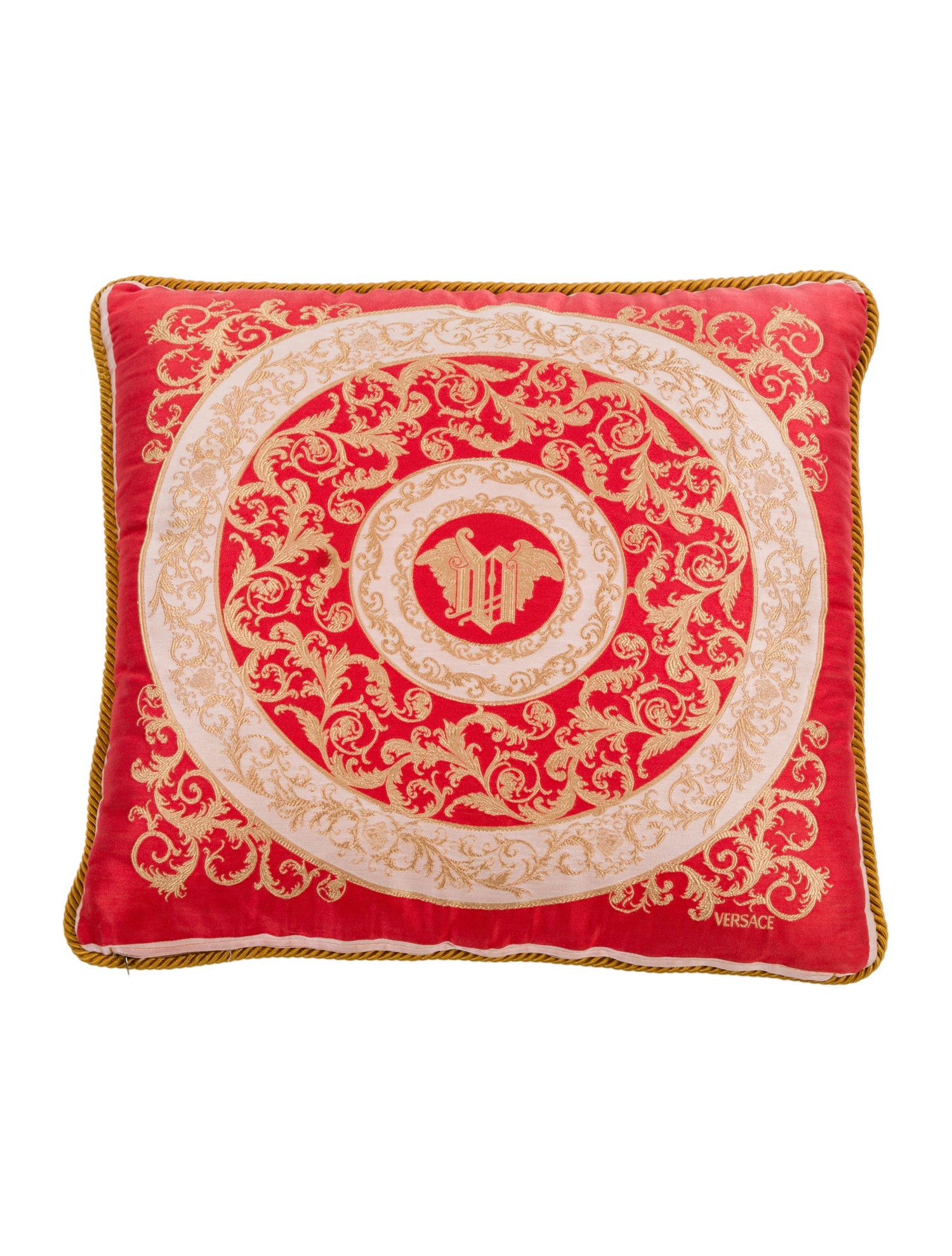 Versace Baroque Throw Pillow