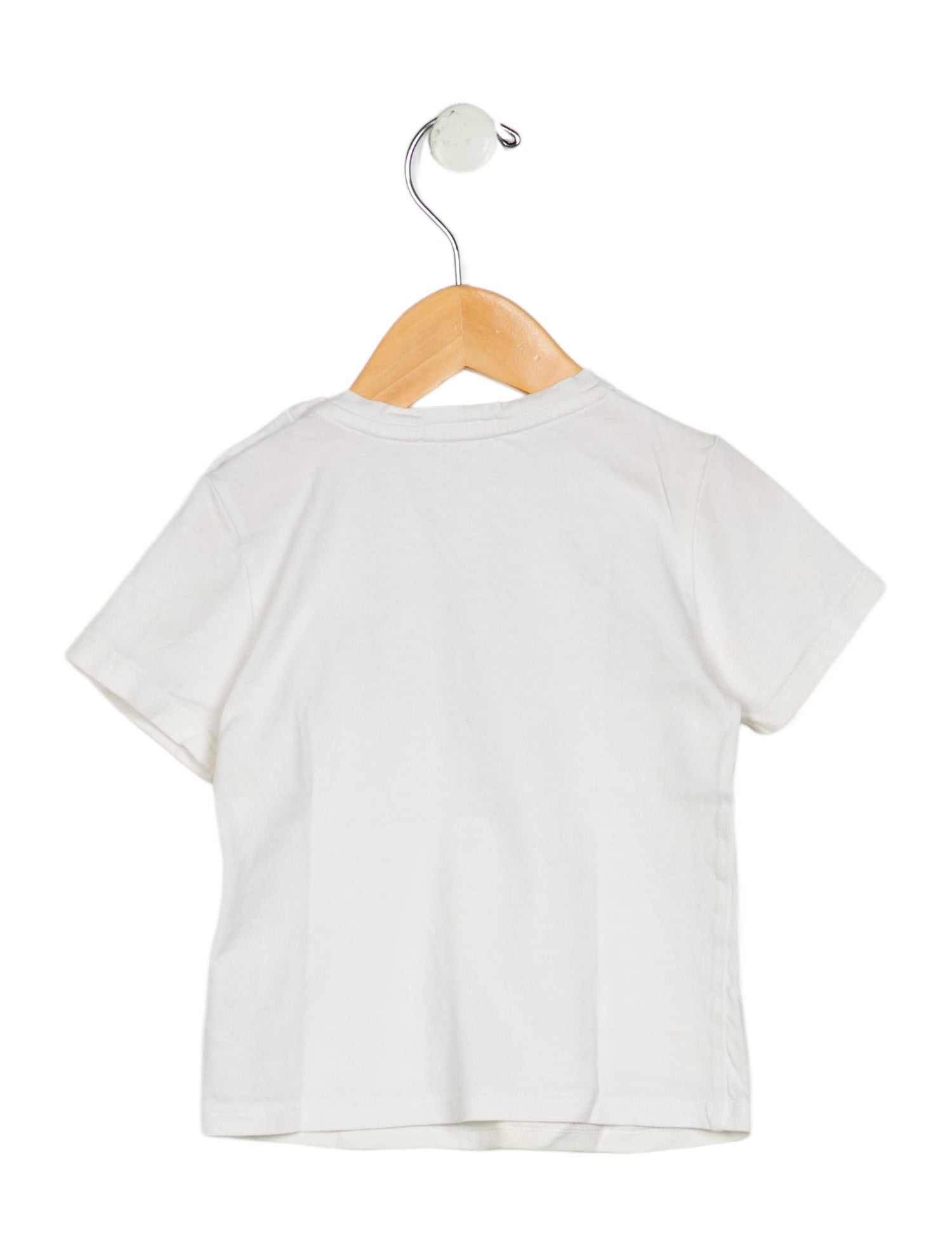 Versace Cotton White Graphic Tee