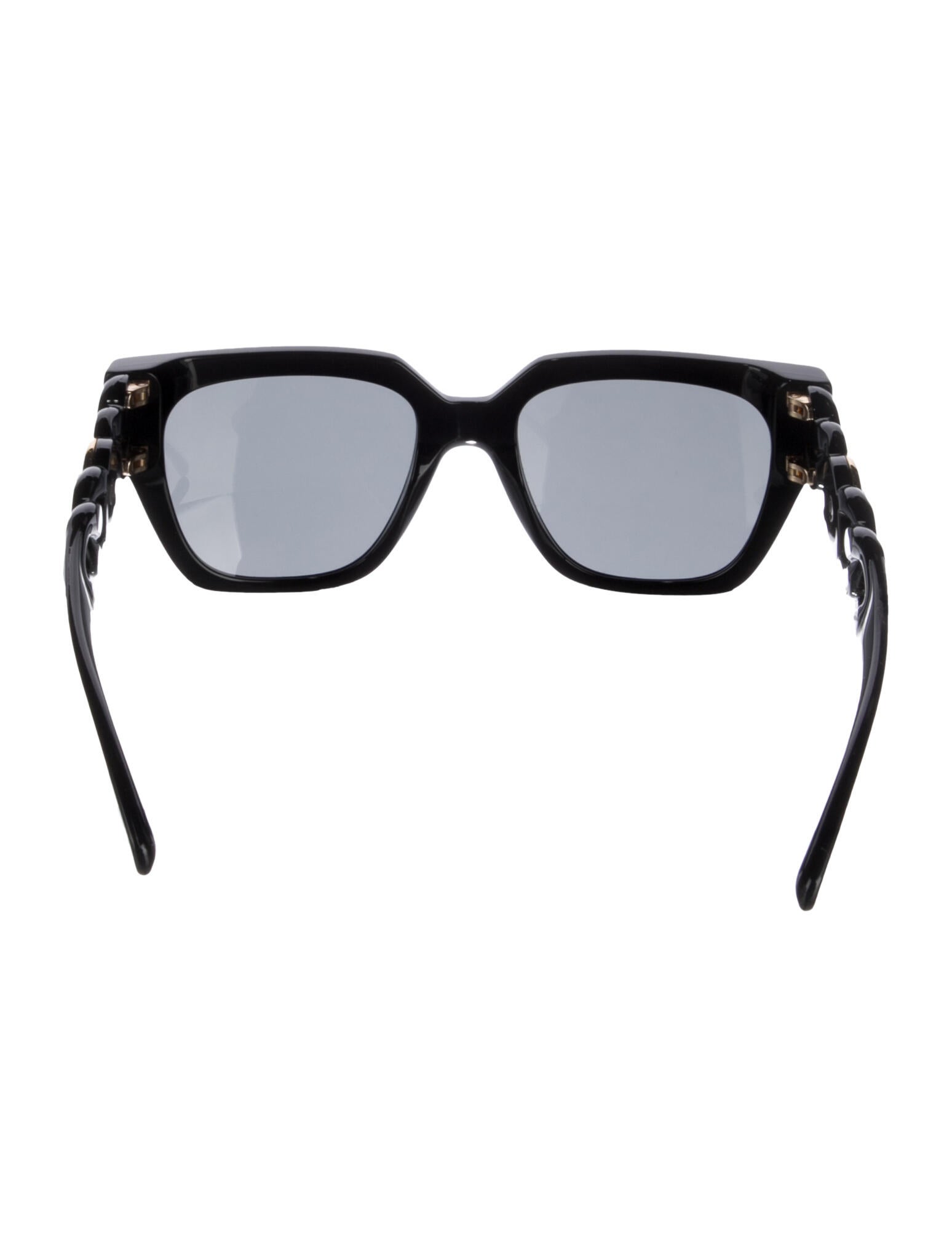 Versace Medusa Insignia Wayfarer Sunglasses