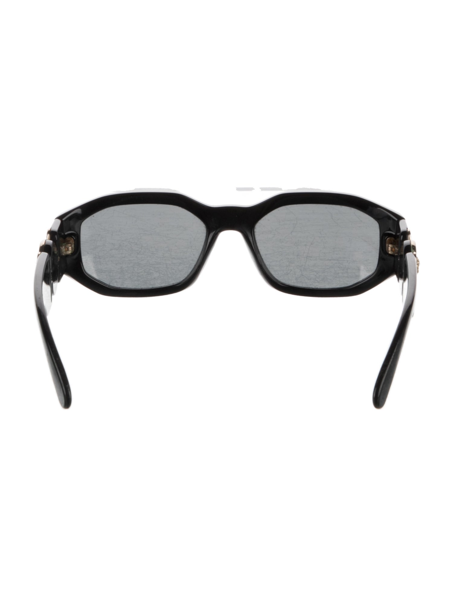 Versace Medusa Insignia Wayfarer Sunglasses