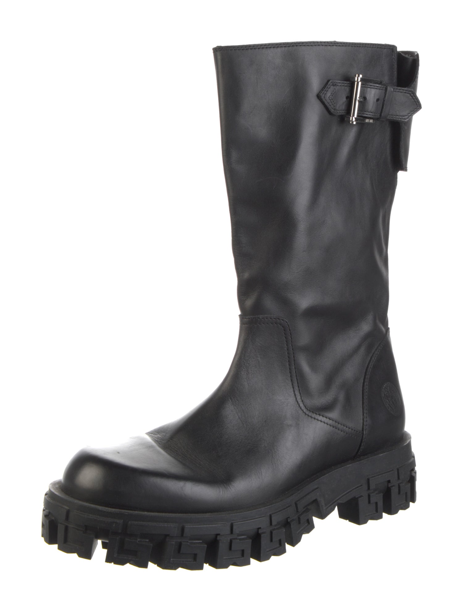 Versace Leather Boots