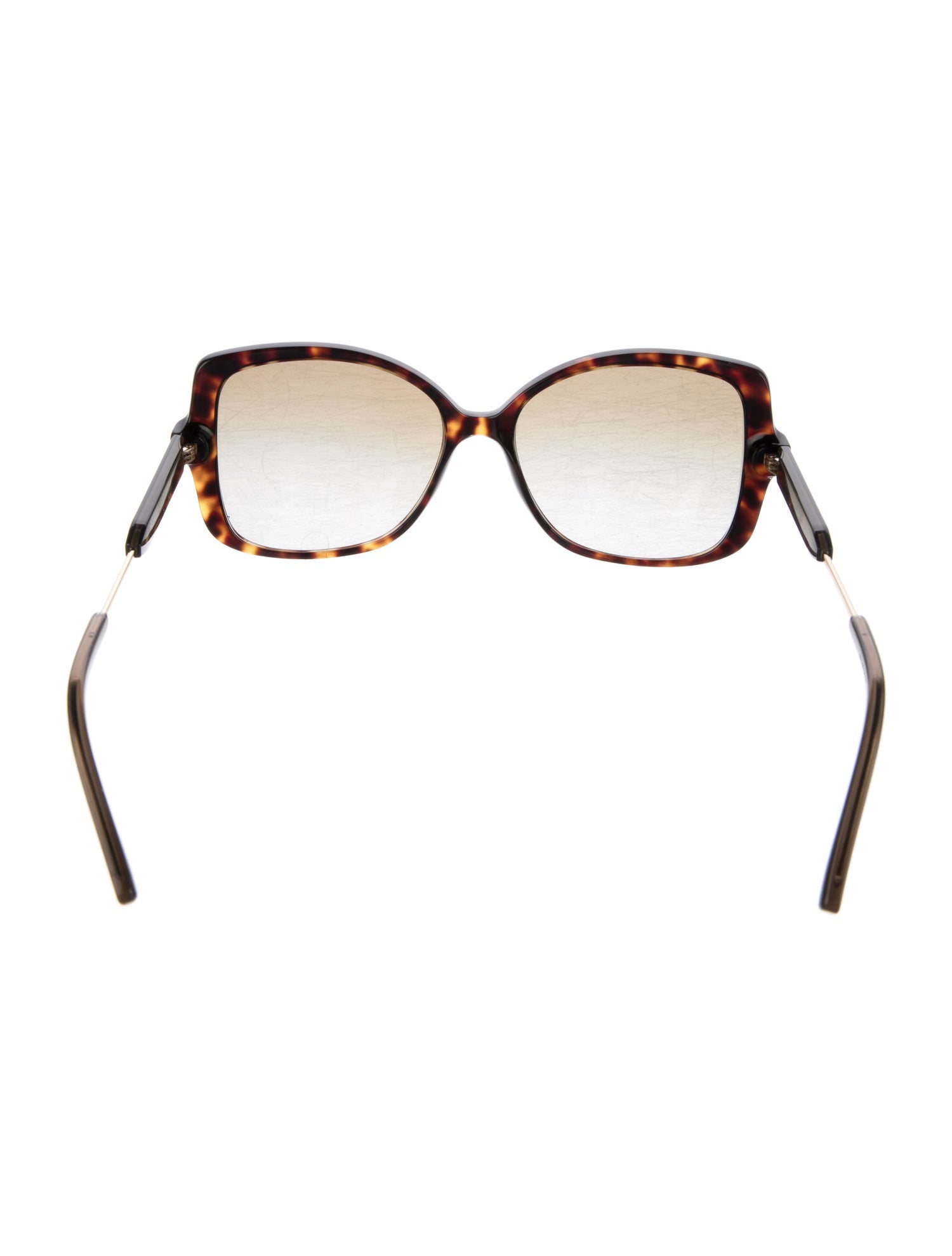 Versace Oversize Gradient Sunglasses