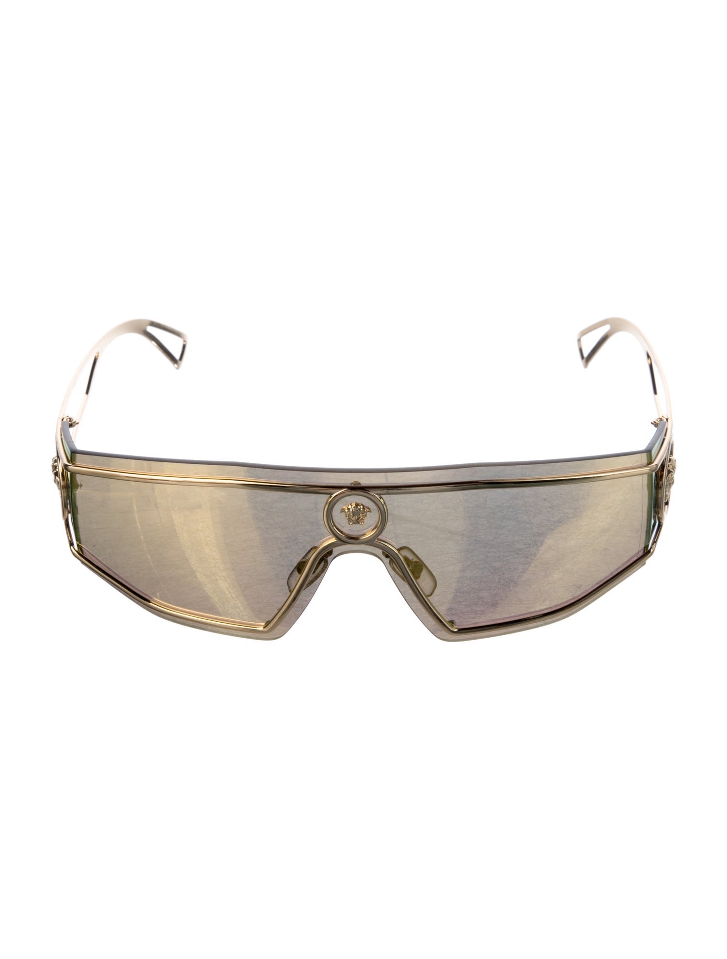 Versace Shield Tinted Sunglasses