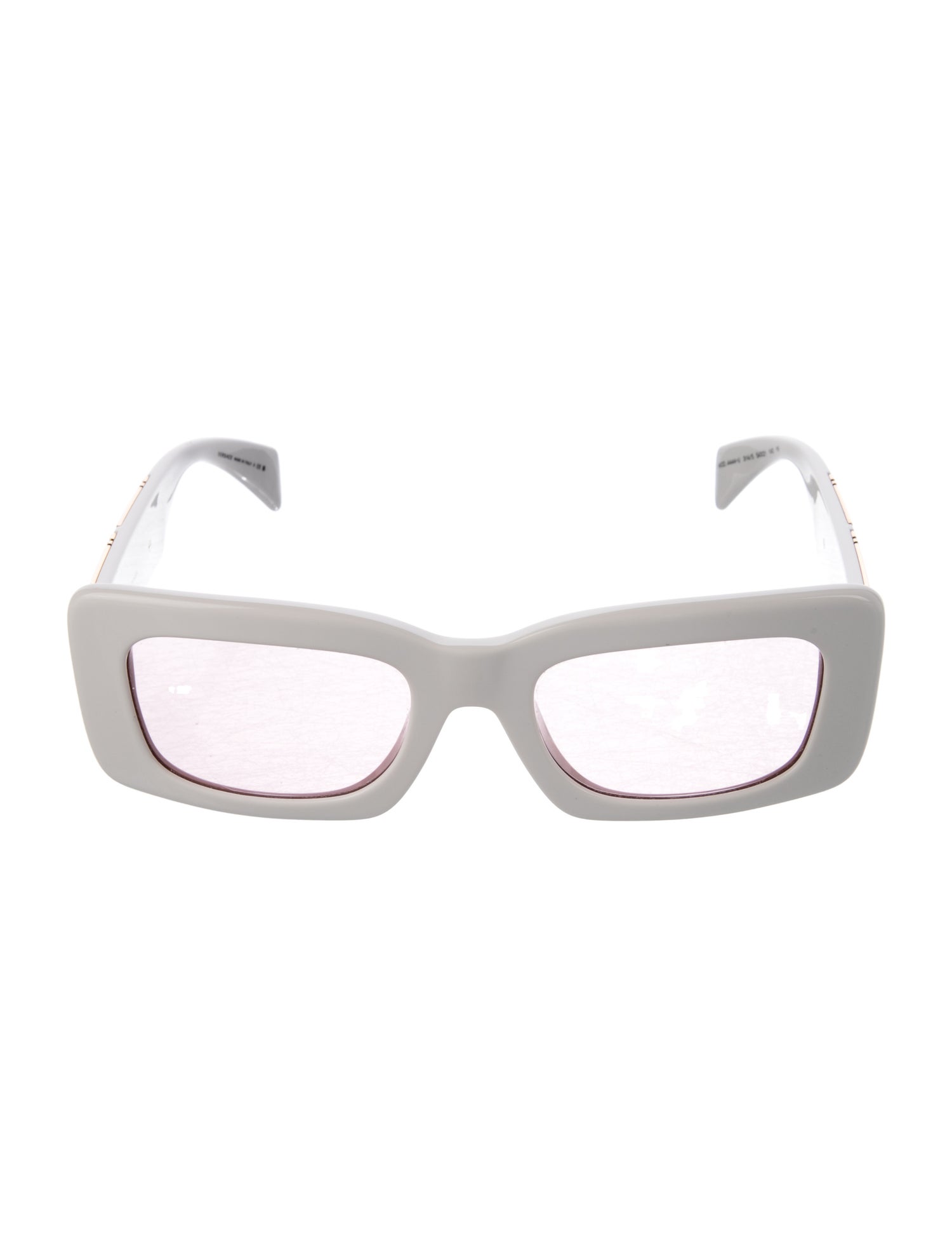 Versace Greca Pattern Square Sunglasses