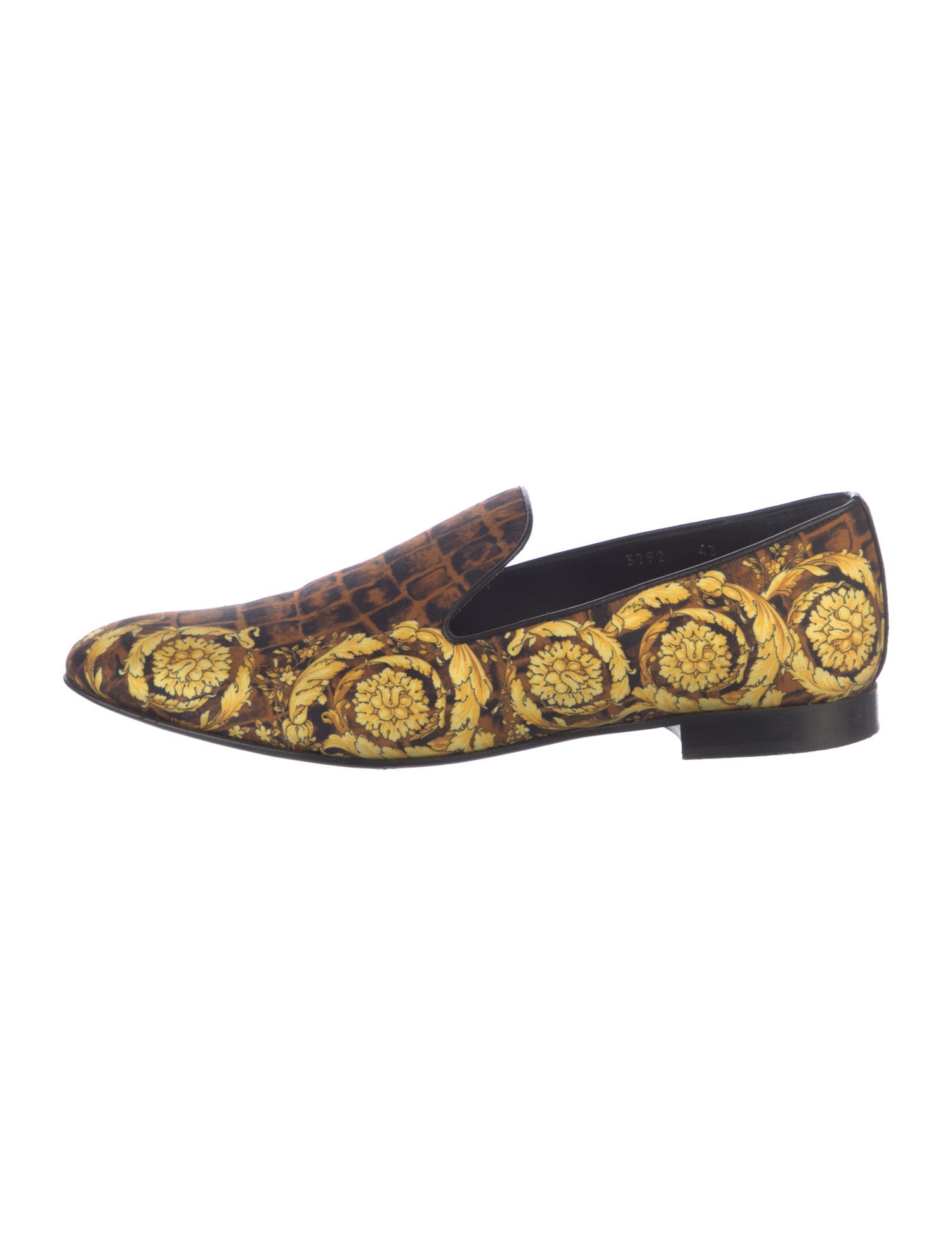 Versace Printed Loafers