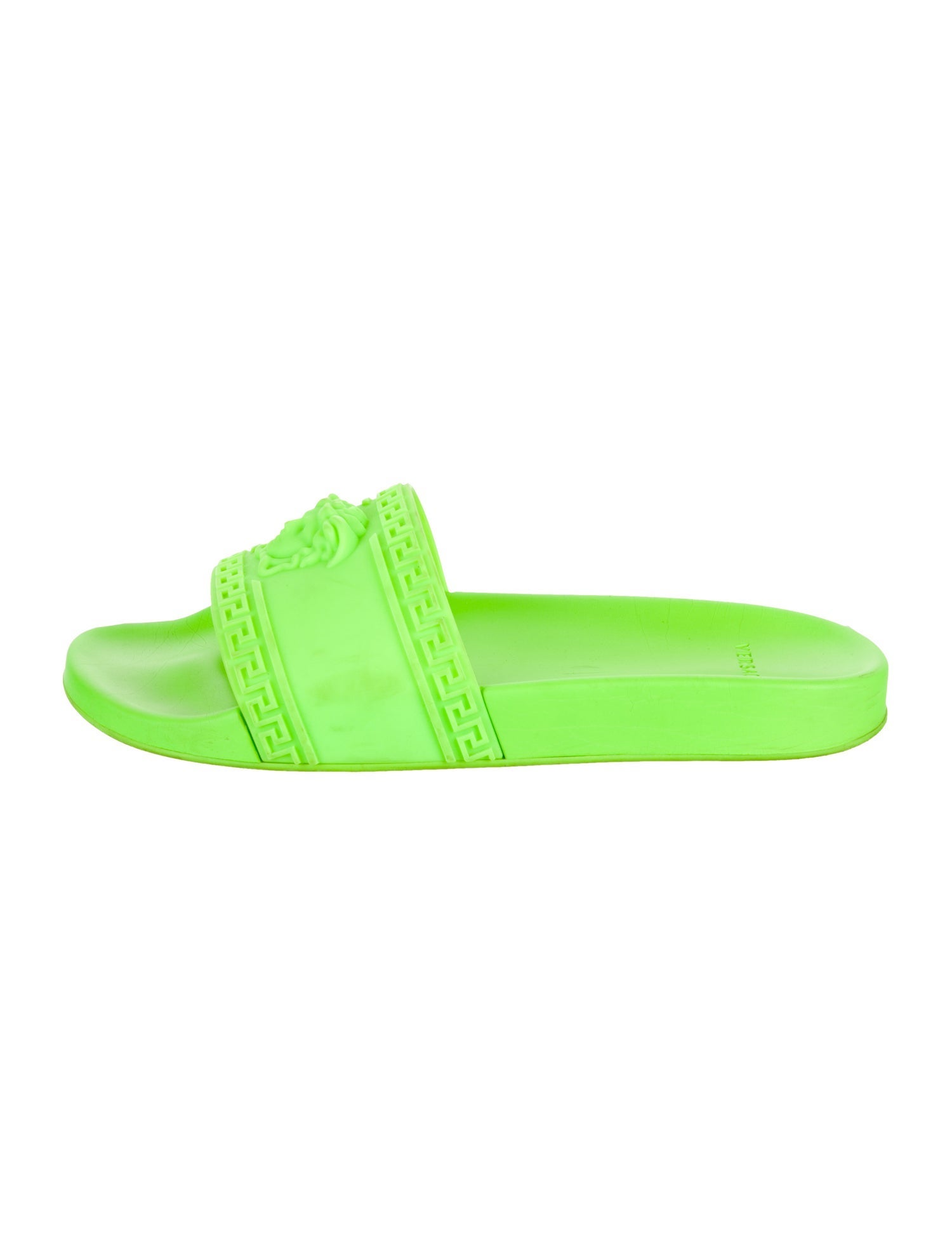 Versace Medusa Insignia Rubber Slippers
