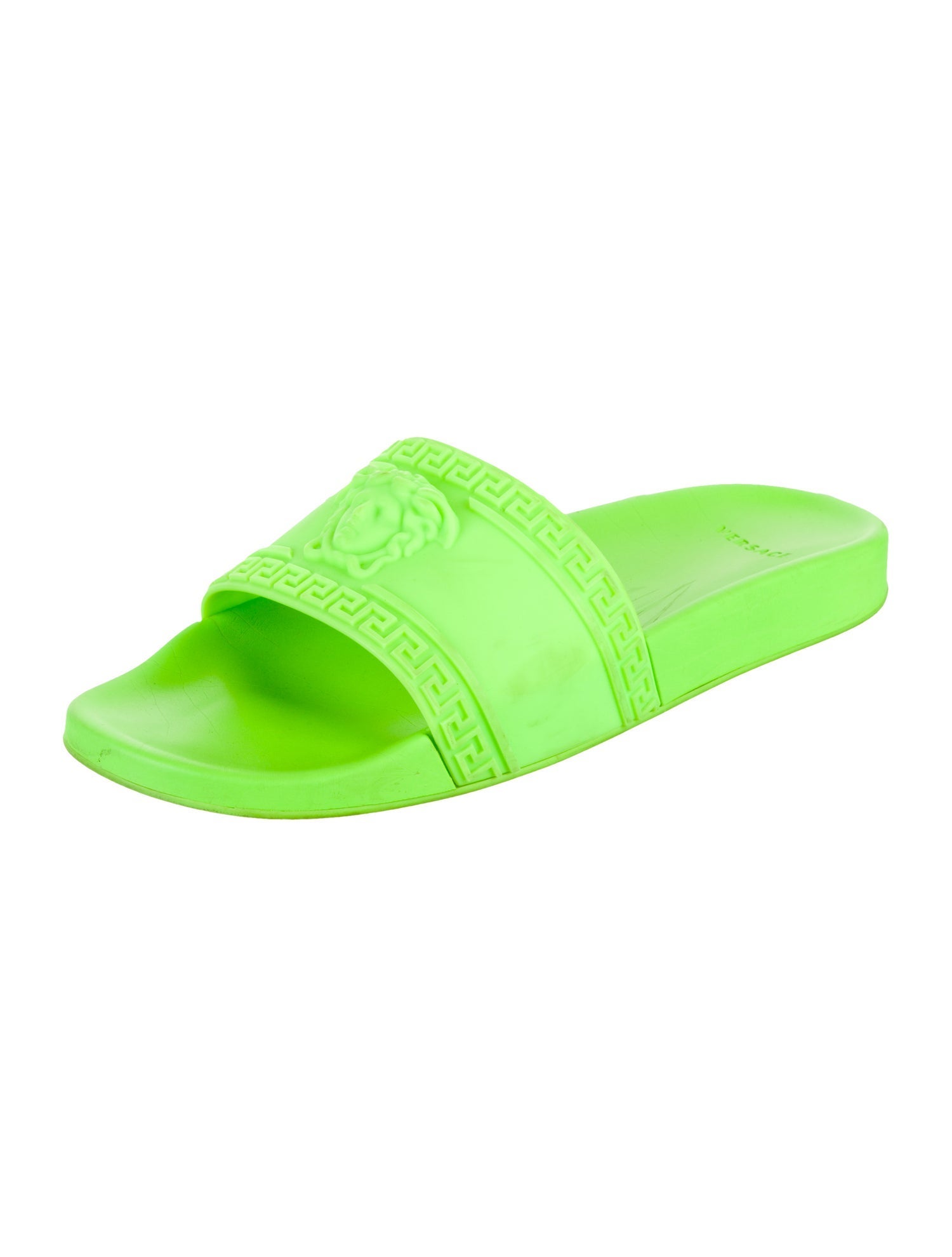 Versace Medusa Insignia Rubber Slippers
