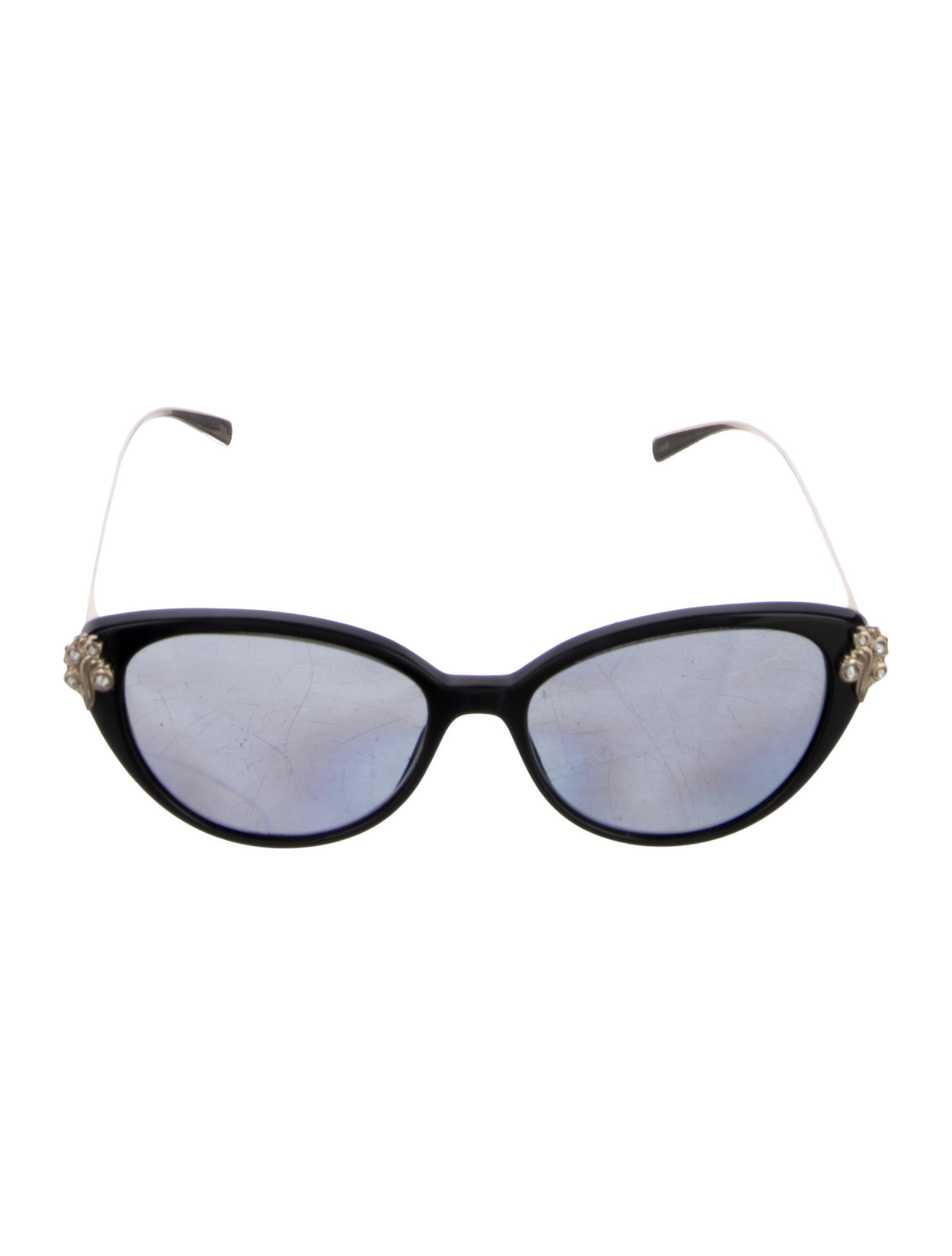 Versace Medusa Insignia Cat-Eye Sunglasses