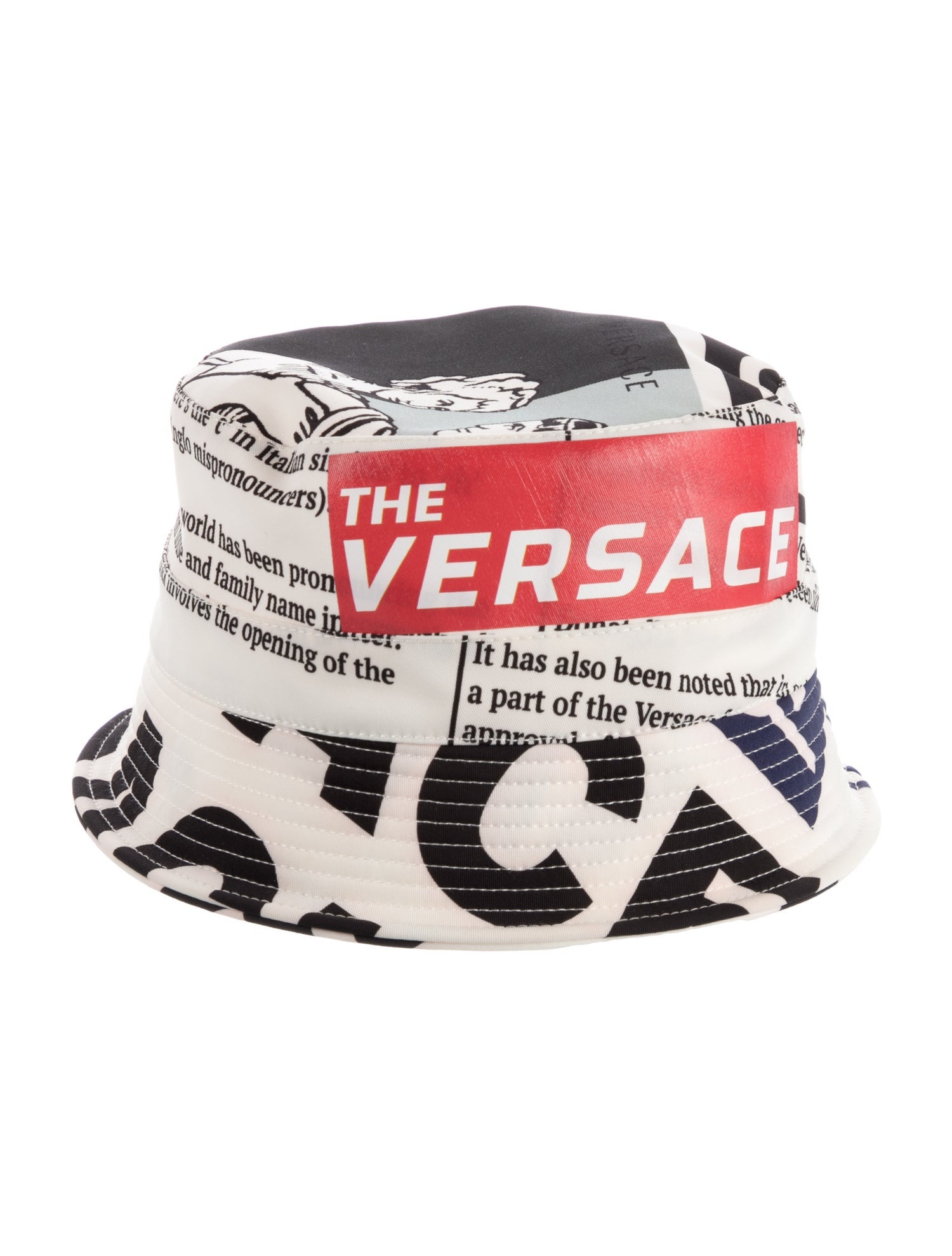 Versace Printed Bucket Hat