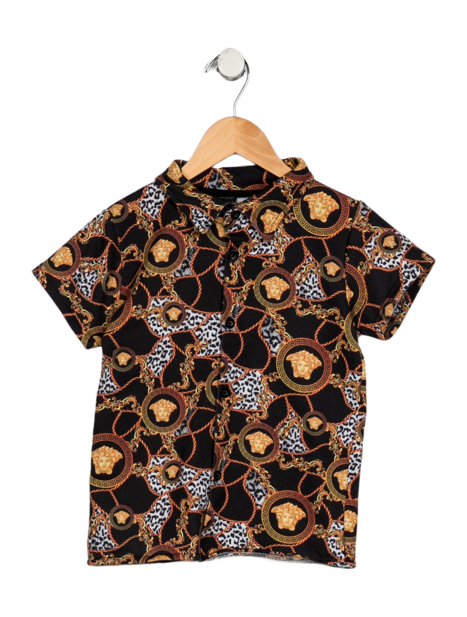 Versace Toddler Boy's Short Sleeve Shirt