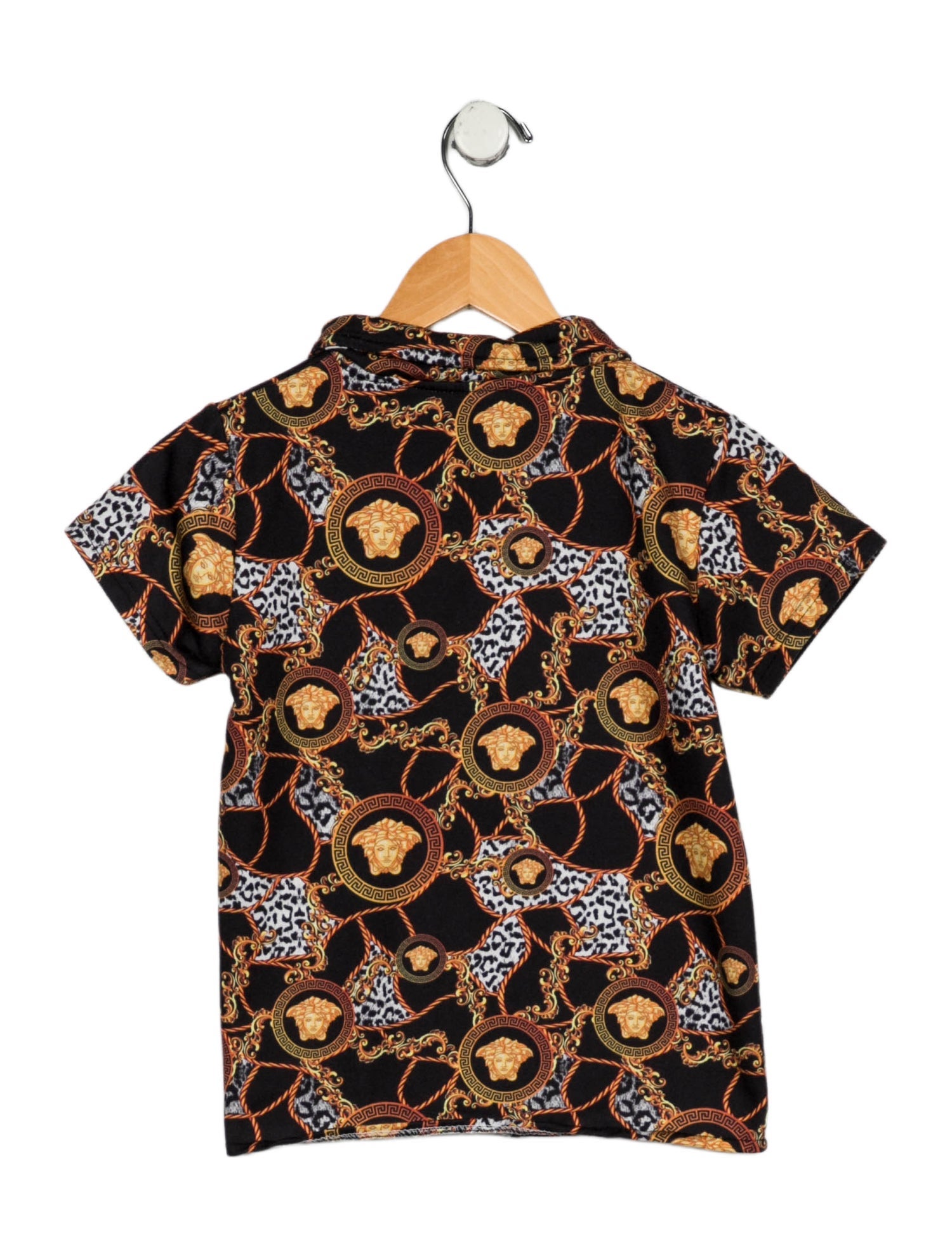 Versace Toddler Boy's Short Sleeve Shirt
